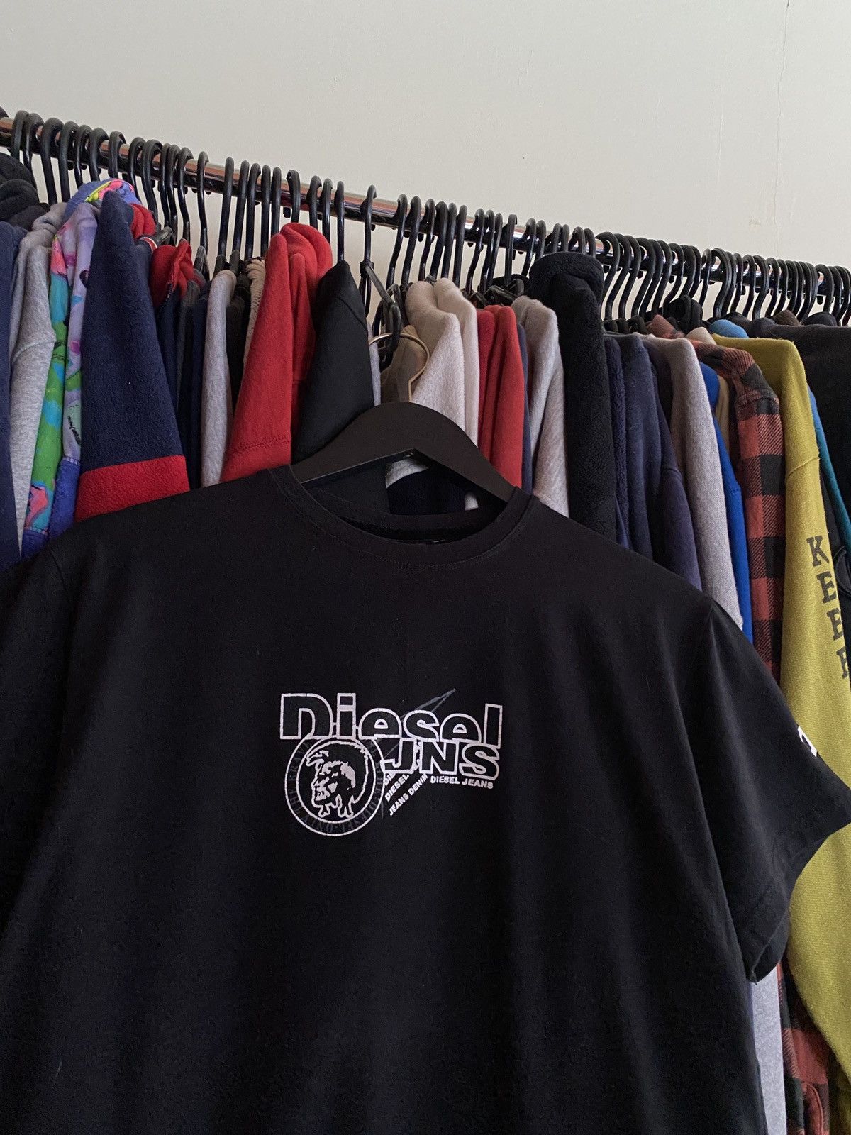 Diesel VINTAGE DIESEL BIG LOGO T-SHIRT Y2k Size US L / EU 52-54 / 3 - 5 Thumbnail