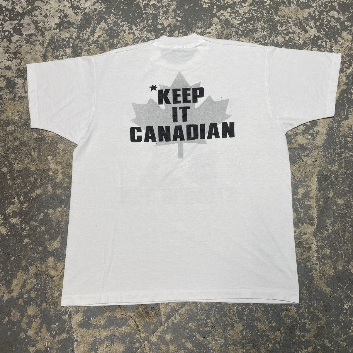 Band Tees Vintage Kic Along With Stompin Tom Connors Keep It Canadian Size US XL / EU 56 / 4 - 4 Thumbnail