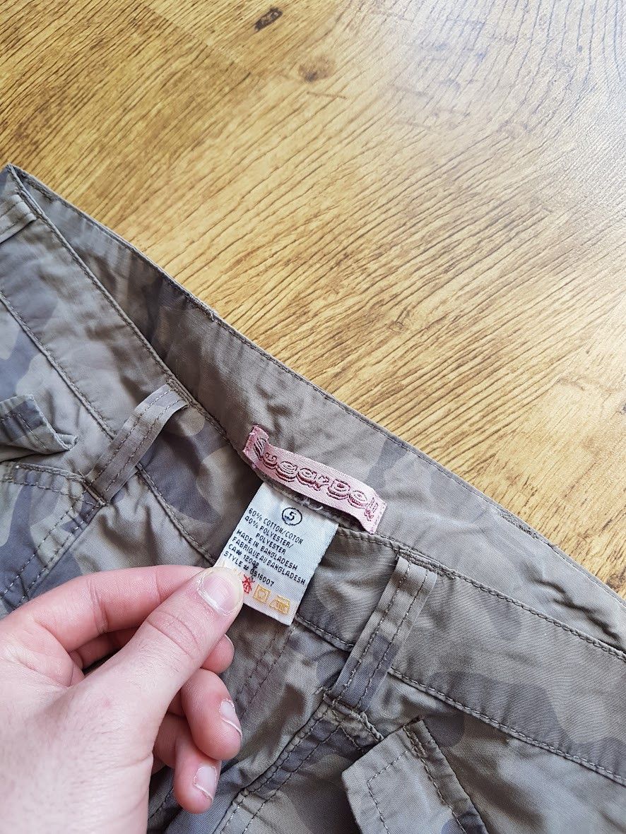 Hysteric Glamour Skinny Boot Cut Flared Camo Cargo Pants Size US 26 / EU 42 - 5 Thumbnail