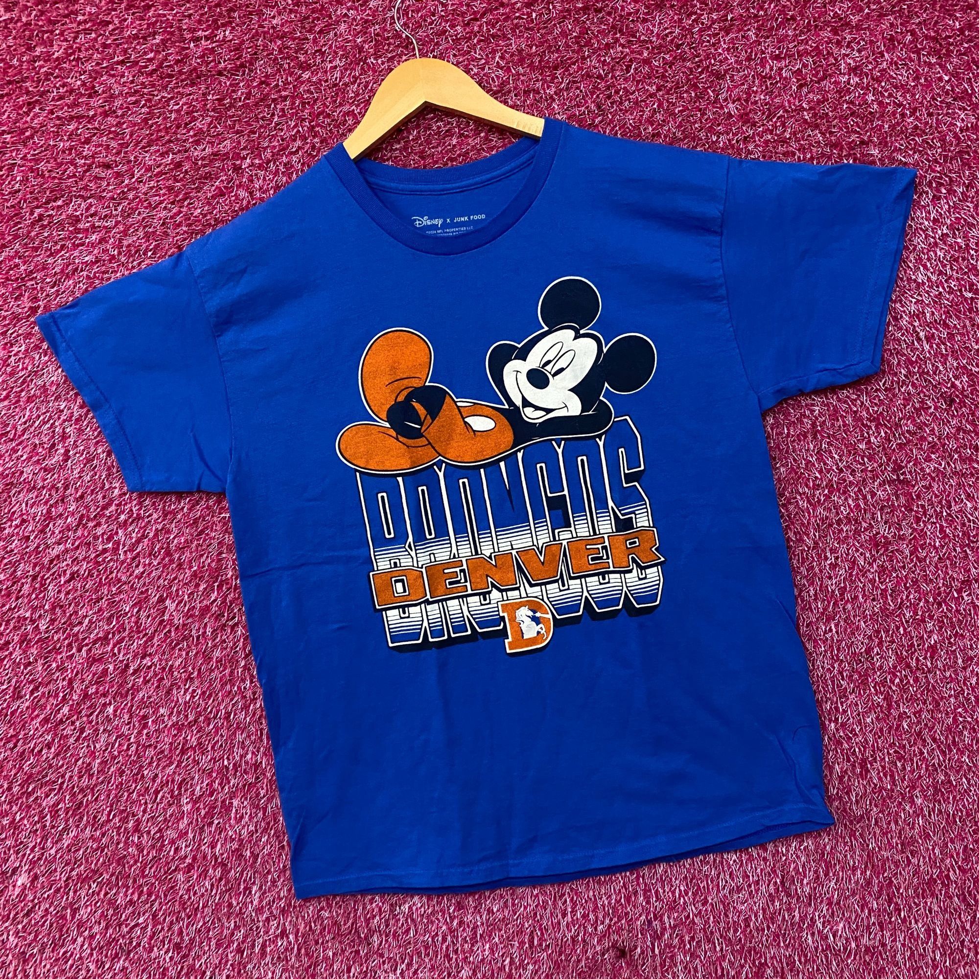 Junk Food Disney x Junk Food NFL Denver Broncos Mickey Mouse Kick Back Size US M / EU 48-50 / 2 - 3 Thumbnail