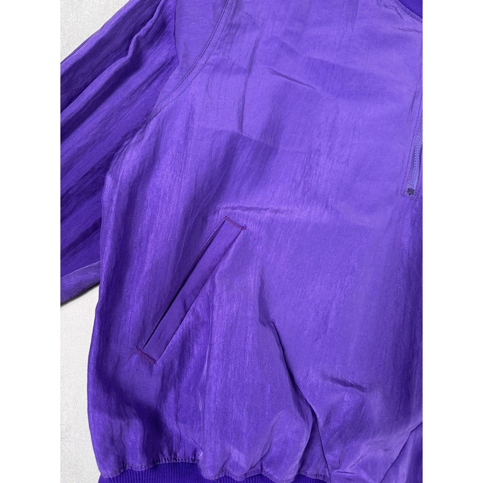 Starter Vintage Purple Camel Starter Jacket Size L Made In USA Size US L / EU 52-54 / 3 - 7 Thumbnail
