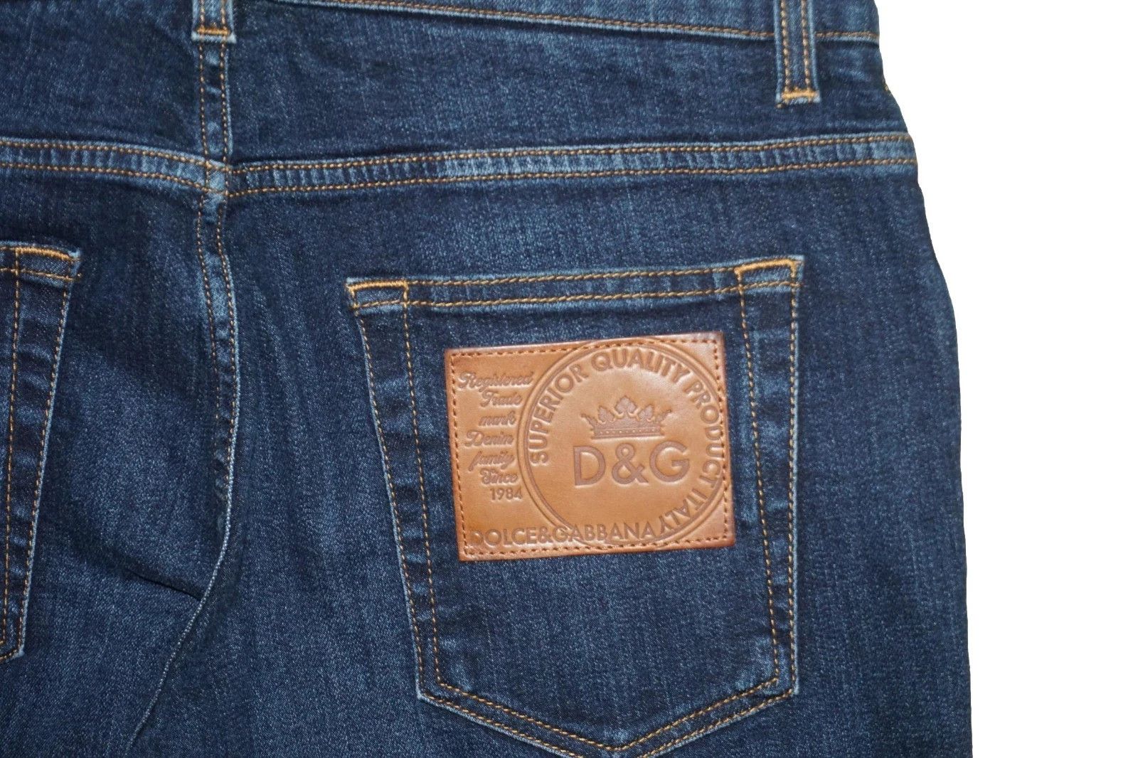 Dolce & Gabbana DOLCE & GABBANA SKINNY JEANS GY07LZ SIZE 46 Size US 30 / EU 46 - 9 Thumbnail