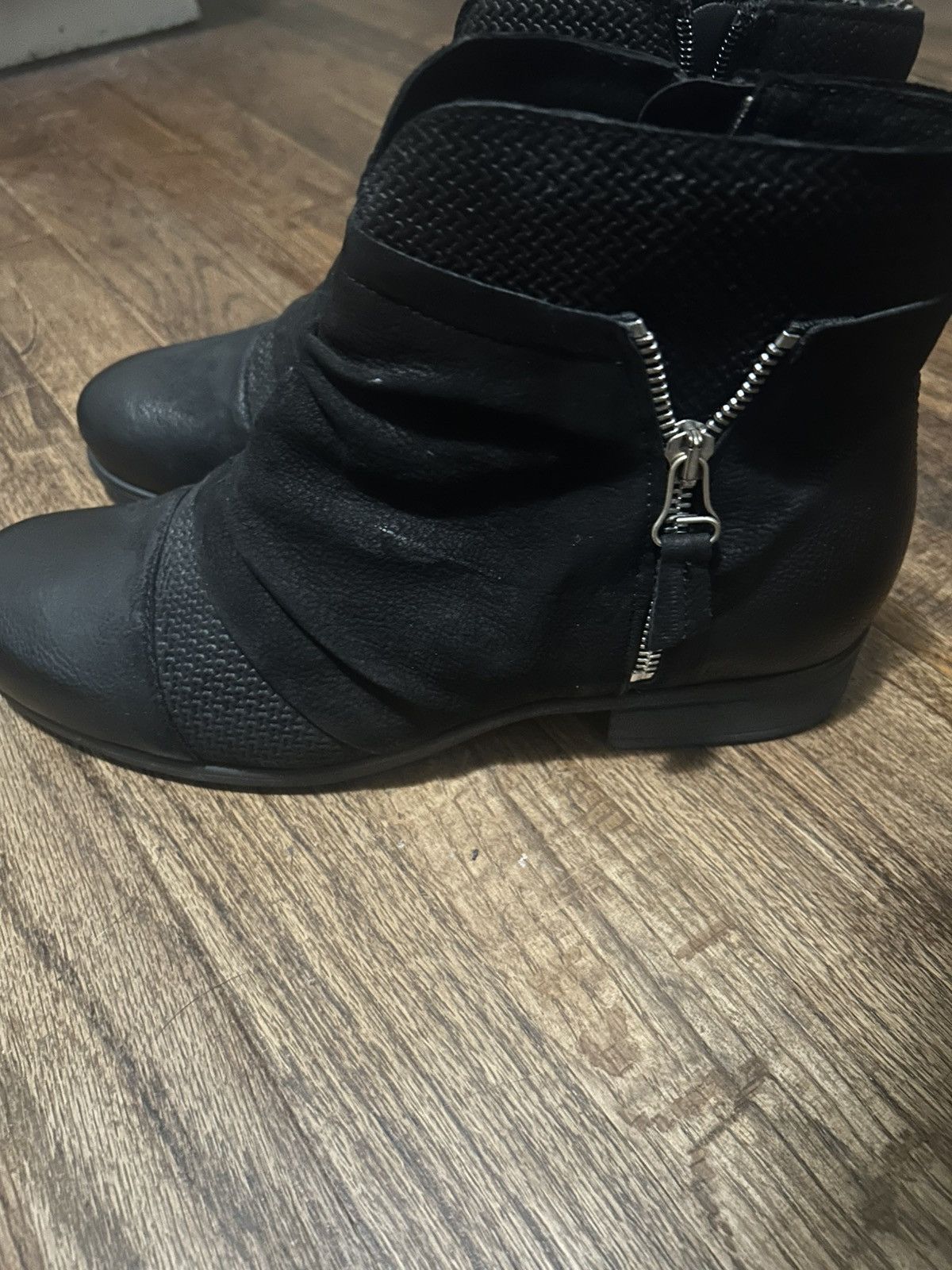 A.S.98 Black ankle boots Size US 12 / IT 42 - 3 Thumbnail