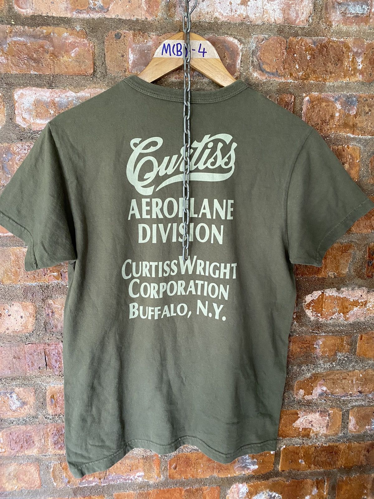 Buzz Rickson's Vtg Buzz Rickson Military tee Size US S / EU 44-46 / 1 - 2 Thumbnail