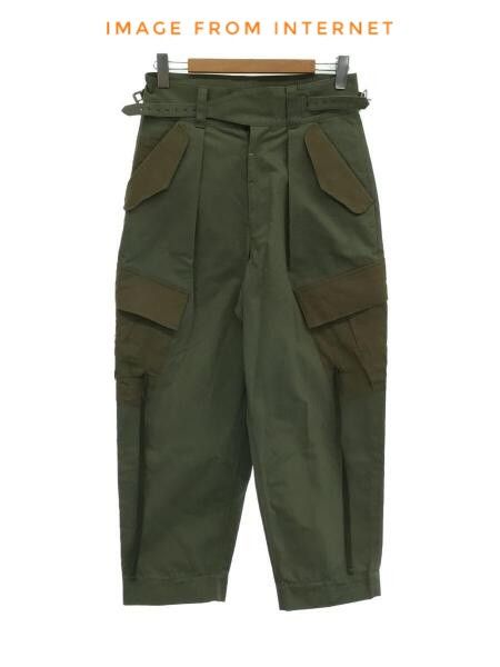 Japanese Brand Leh Gurkha Cargo Military Army Drop Crotch Wide Leg Pants Size US 34 / EU 50 - 8 Thumbnail