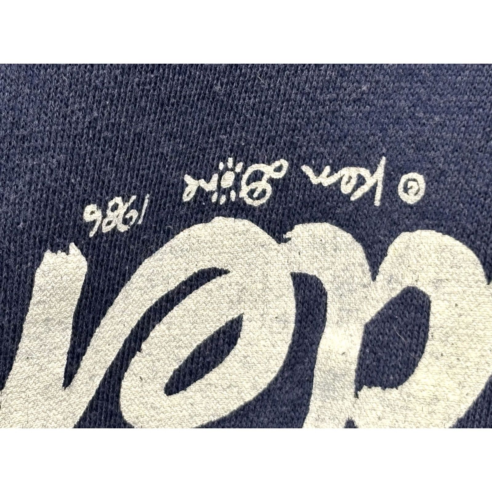 Vintage VINTAGE Ken Done Sweatshirt 2XL Navy Australia Graphic Print Pullover 90s Mens Size US XXL / EU 58 / 5 - 3 Thumbnail