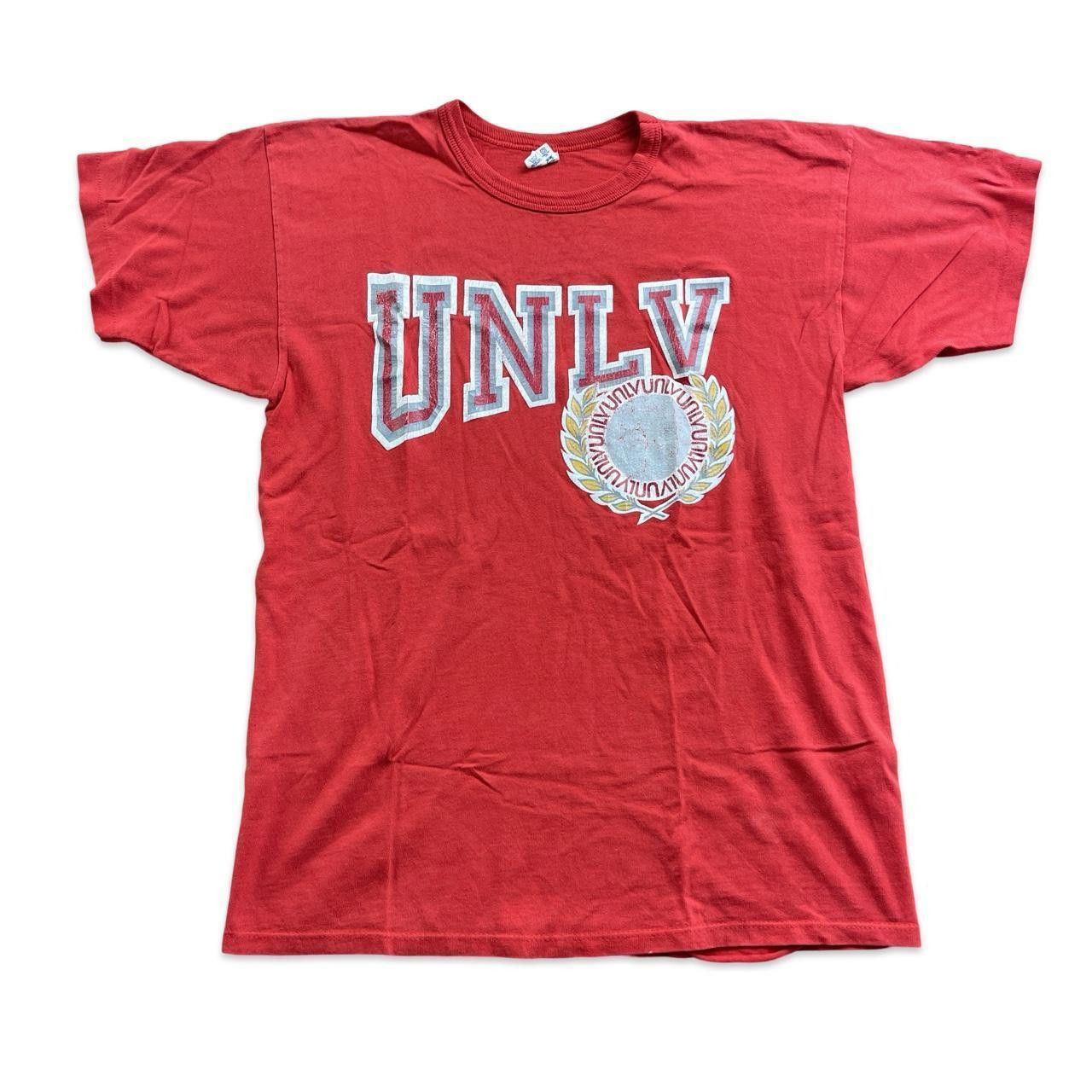Designer 80s UNLV University of Nevada red ringer tee Size US XL / EU 56 / 4 - 1 Thumbnail