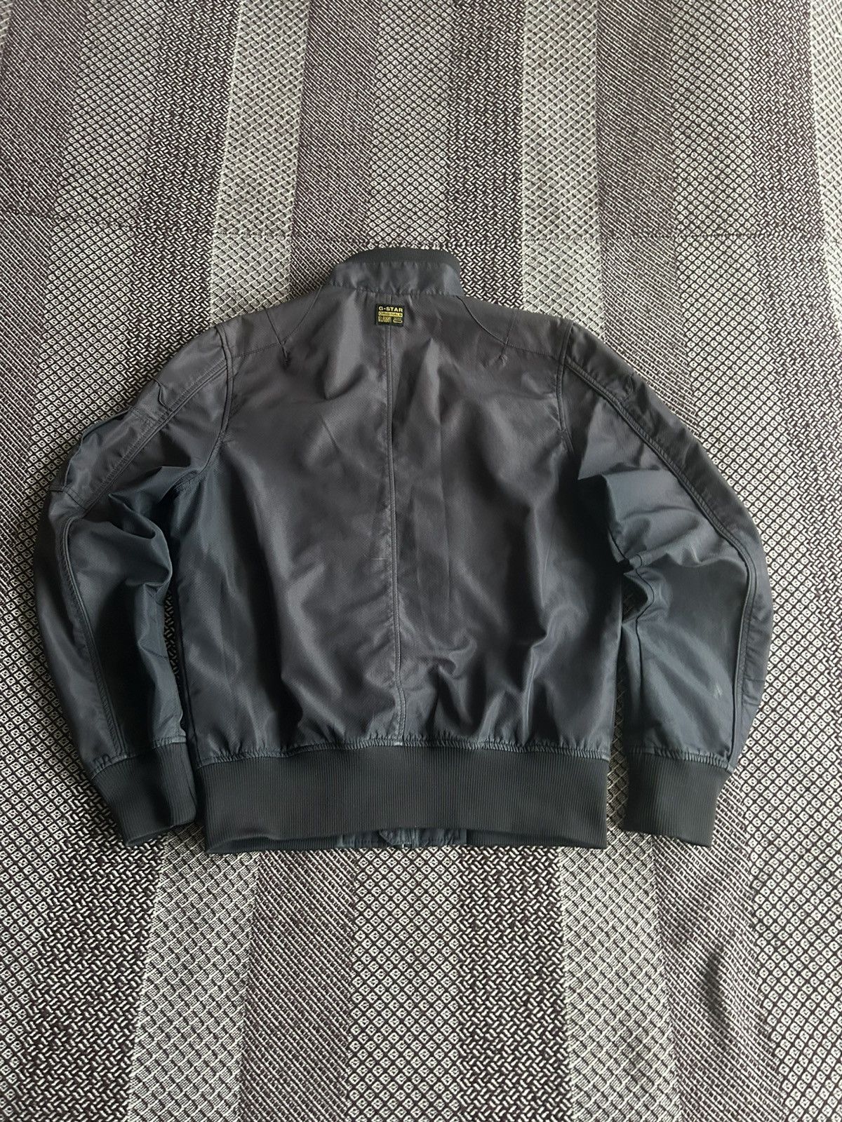 G-Star G-Star Raw Denim Sports Conway Bomber Jacket Faded Size L Size US L / EU 52-54 / 3 - 12 Thumbnail