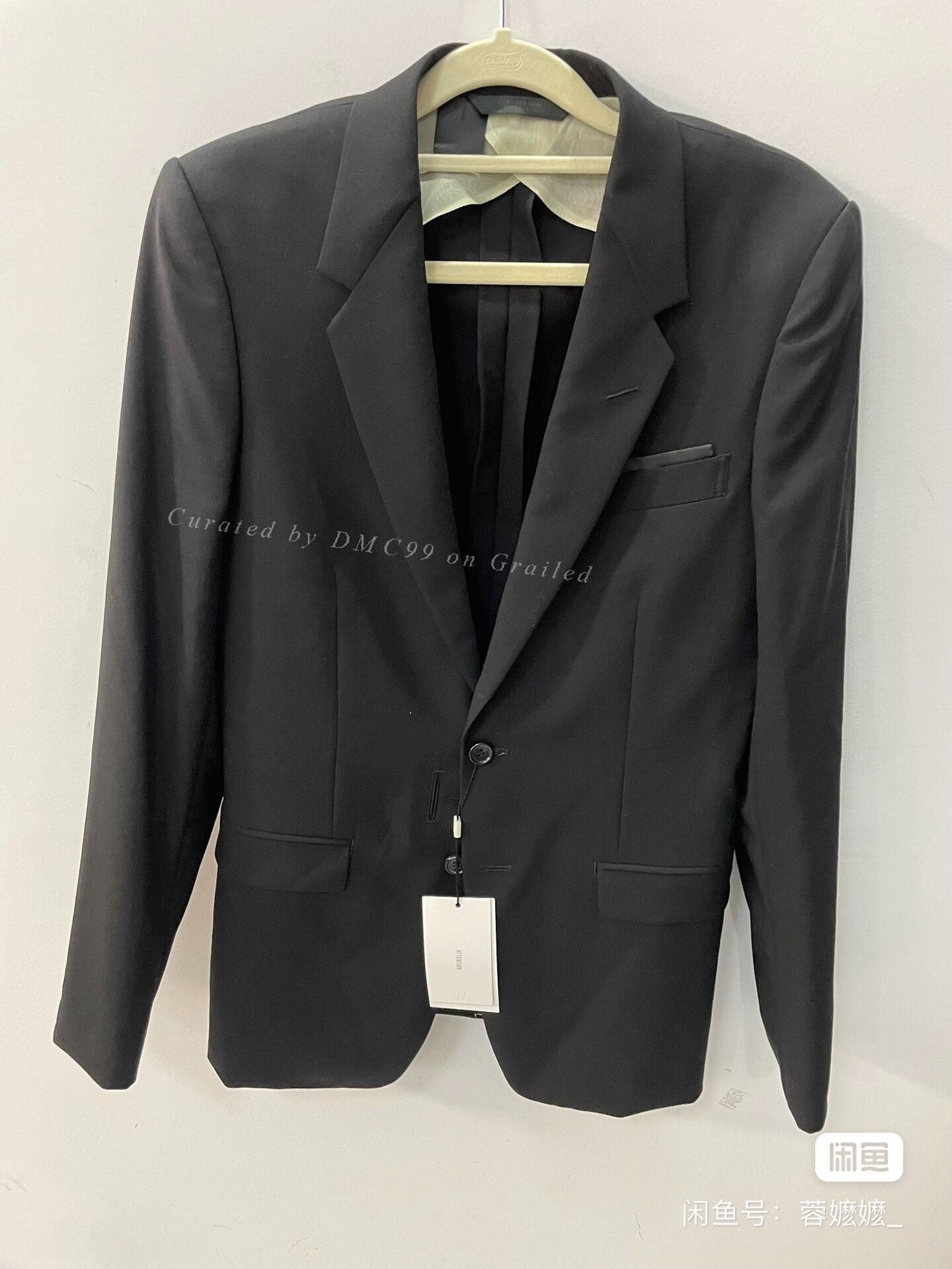 N.Hoolywood N.HOOLYWOOD Oversized Wool Tailored Jacket Size US M / EU 48-50 / 2 - 1 Thumbnail
