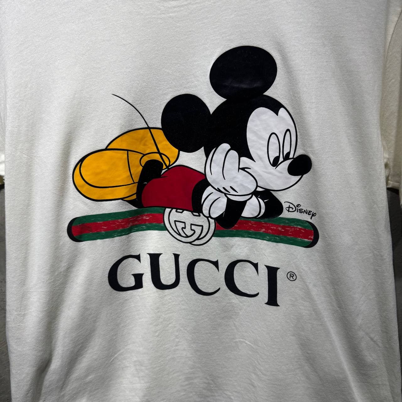 Disney × Gucci Gucci X Disney Mickey Mouse Logo tee Size US S / EU 44-46 / 1 - 2 Thumbnail