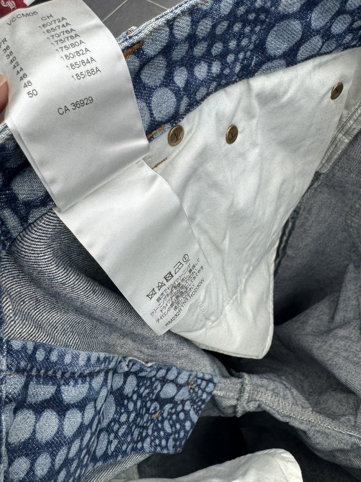 Louis Vuitton Louis vuitton YK all over dots Jeans Size US 36 / EU 52 - 11 Thumbnail