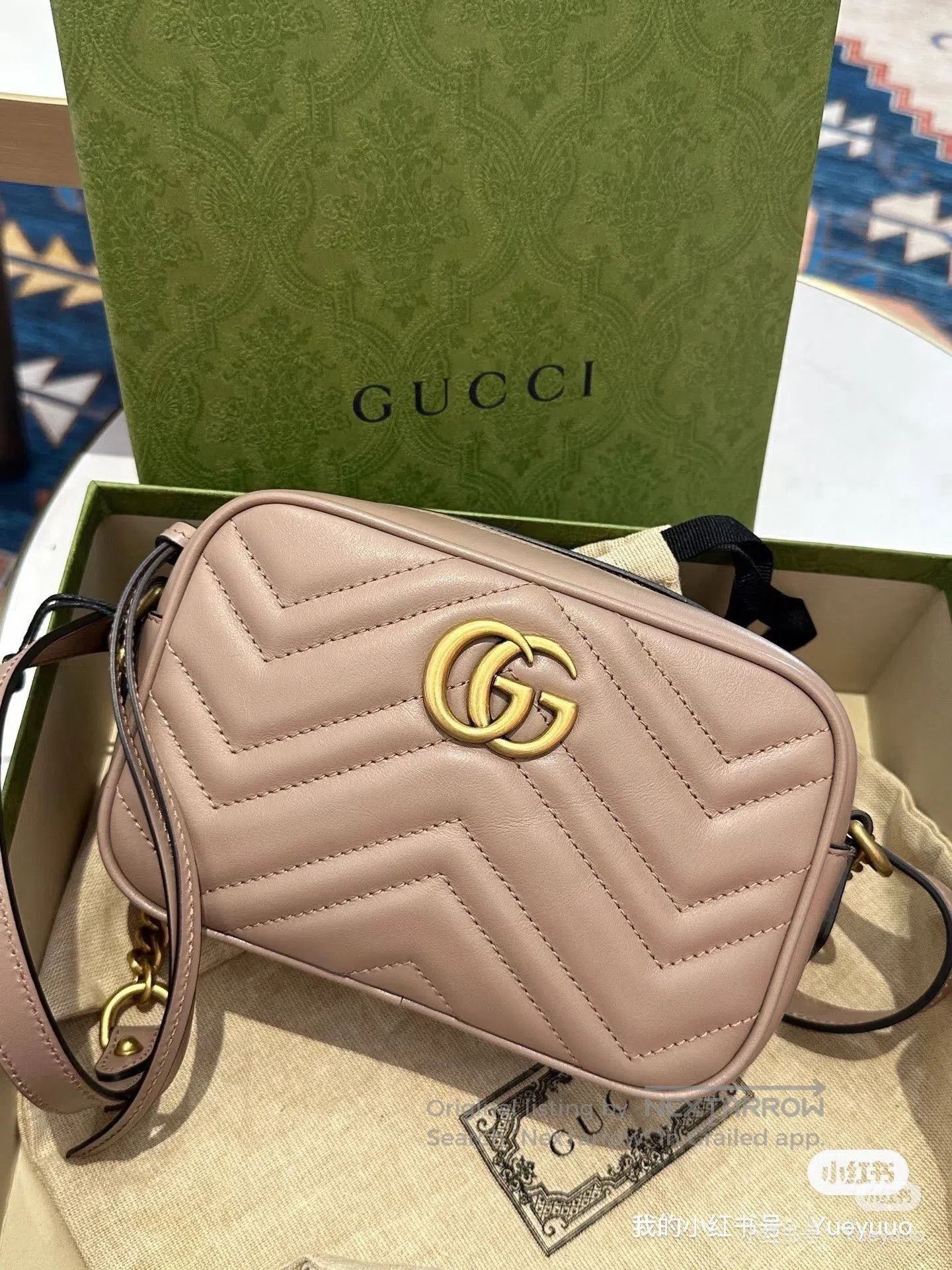 Gucci Gucci Marmont Camera Bag. Size ONE SIZE - 3 Thumbnail