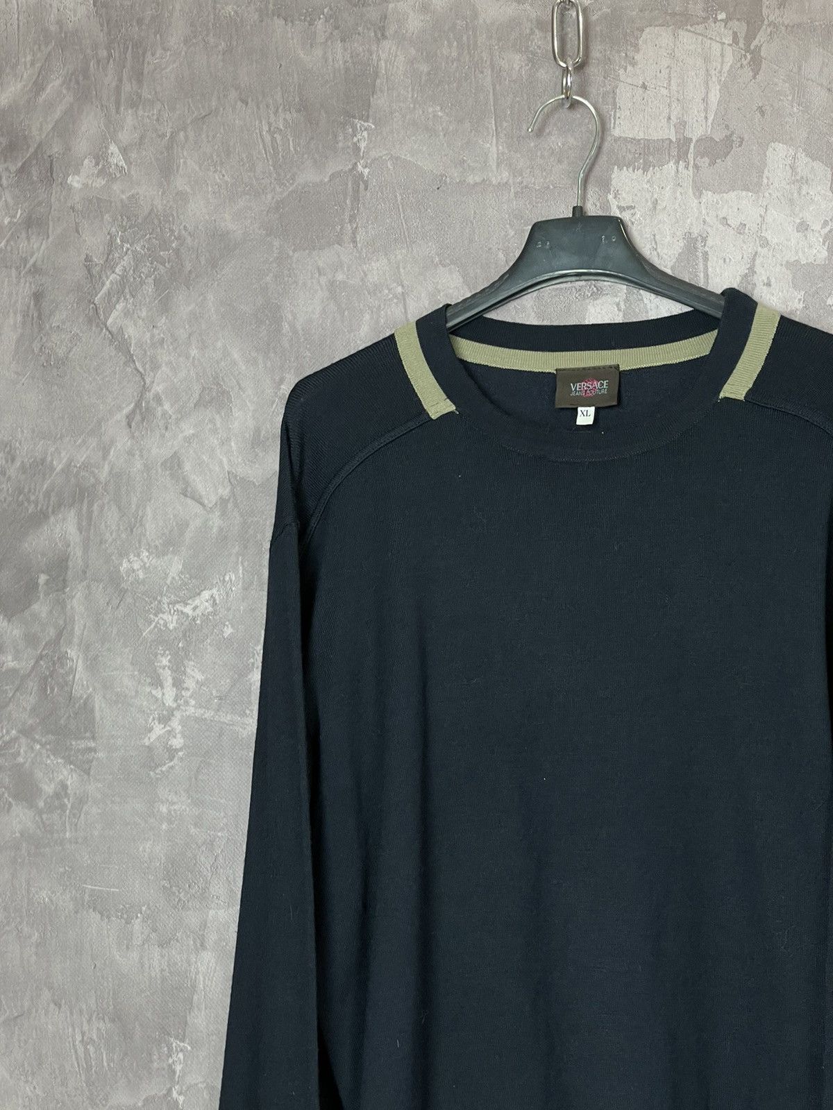 Versace Jeans Couture Vintage Versace Jeans Couture Sweater Wool Size US XL / EU 56 / 4 - 6 Thumbnail