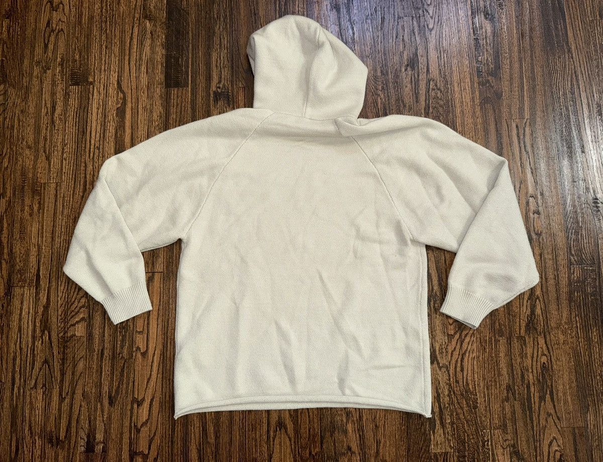 Fear of God Fear of God Essentials 1977 Knit Raw Sweater Hoodie Beige Size US S / EU 44-46 / 1 - 6 Thumbnail