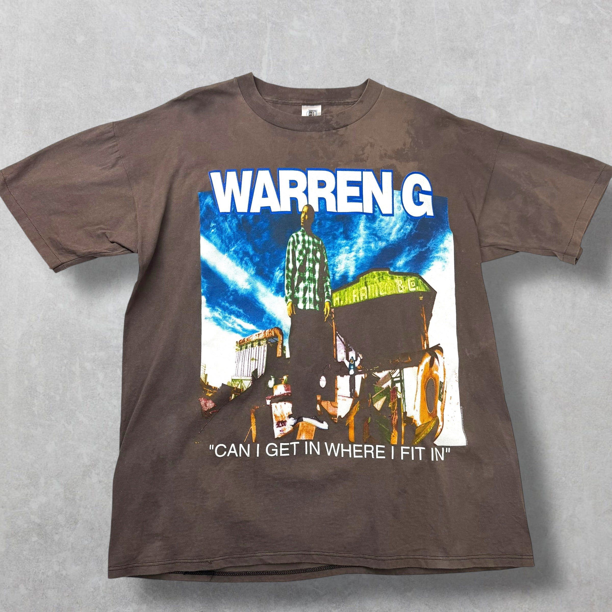 Vintage Vintage 1994 Warren G "Can I Get in Where I Fit in" Tee XL Size US XL / EU 56 / 4 - 1 Thumbnail