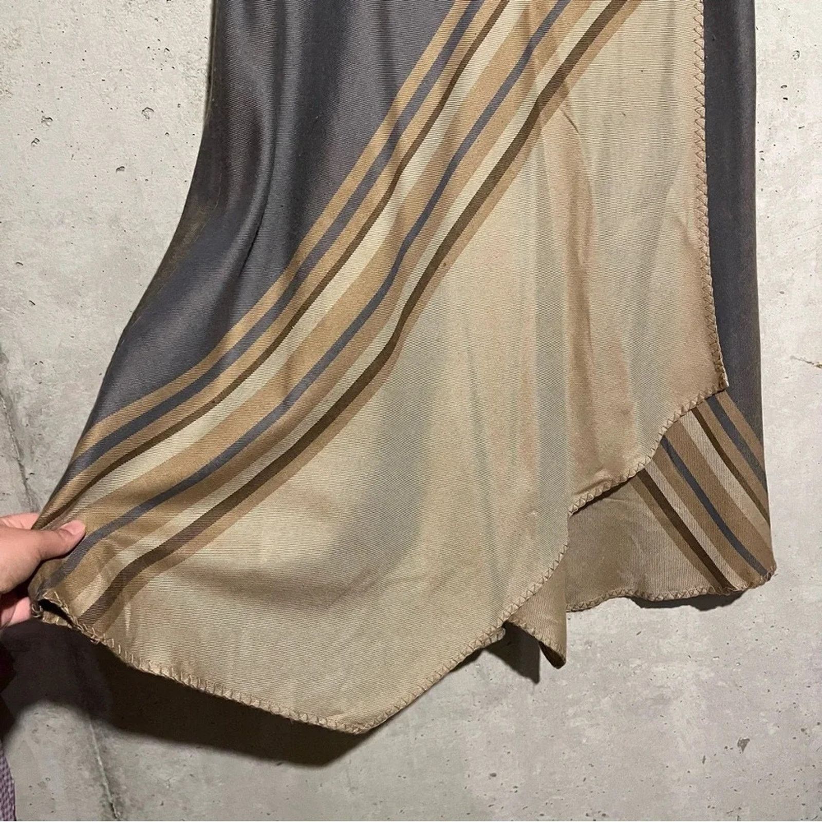Coldwater Creek Coldwater Creek Boho Faux Wrap Midi Skirt Draped Sz L Size 32" / US 10 / IT 46 - 5 Thumbnail