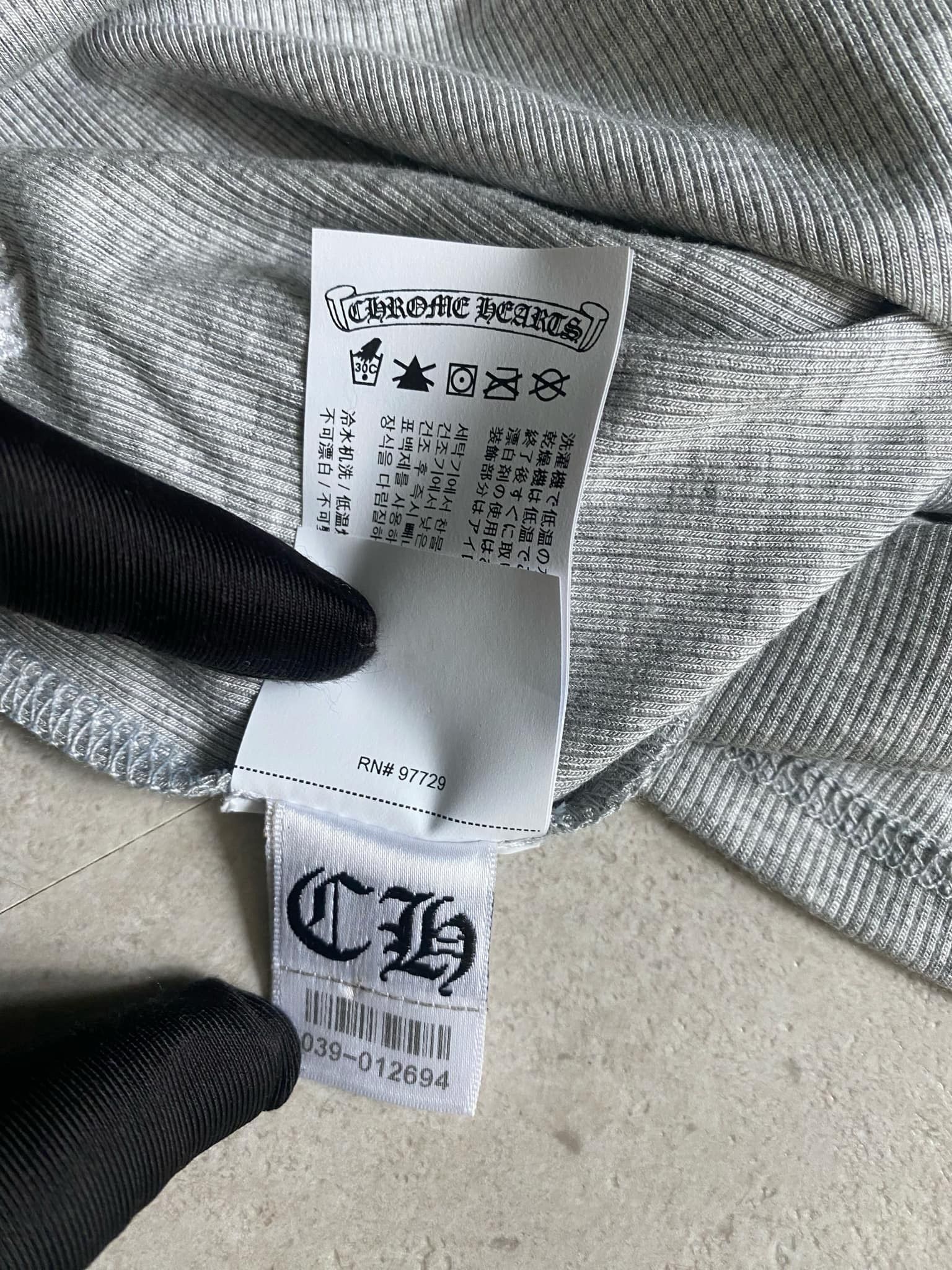 Chrome Hearts Chrome Hearts BAD SEED SS MOCK NECK grey Size S / US 4 / IT 40 - 7 Thumbnail