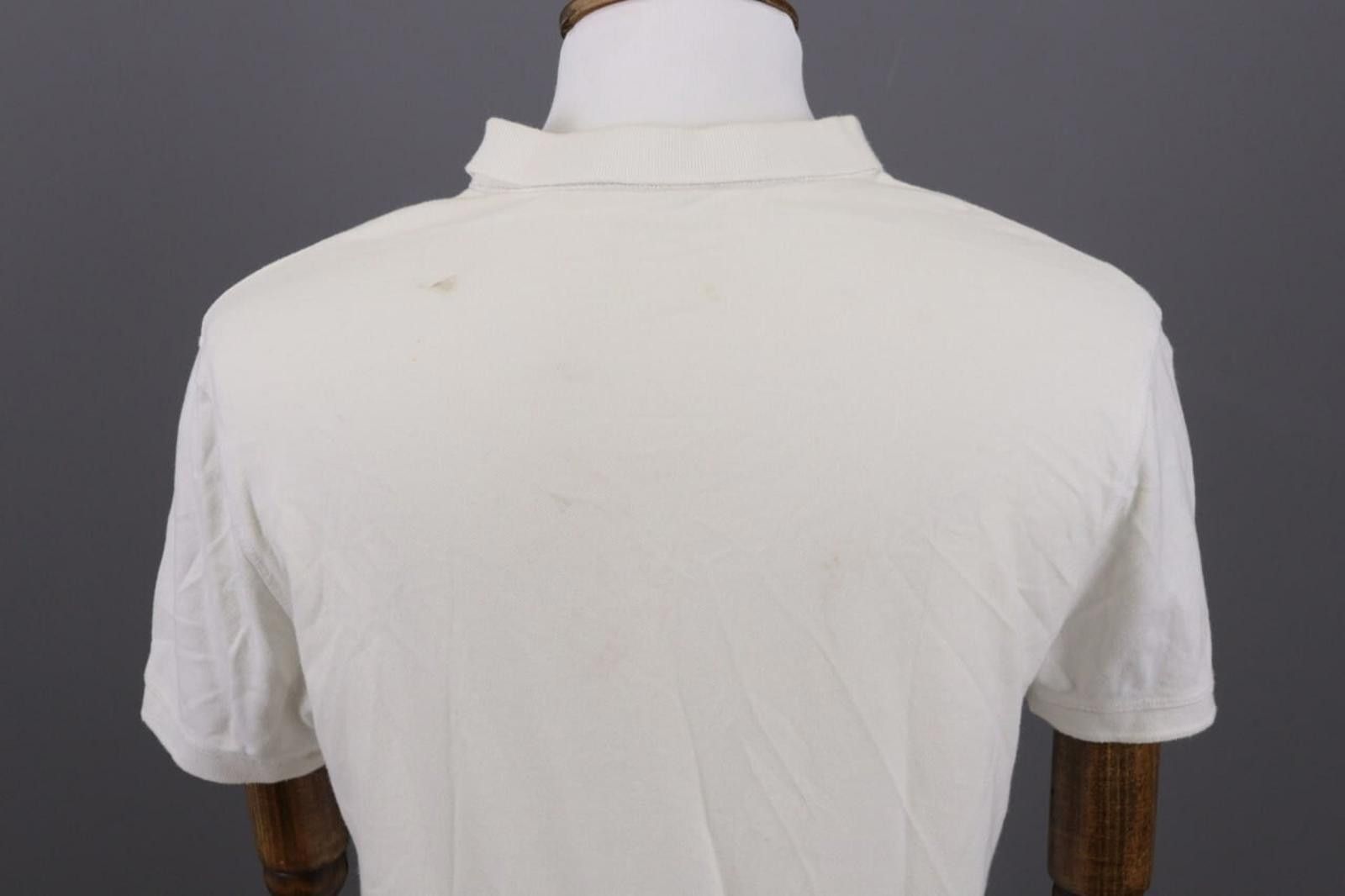 Allsaints AllSaints White Short Sleeve Summer Polo Shirt Size M Size US M / EU 48-50 / 2 - 9 Thumbnail