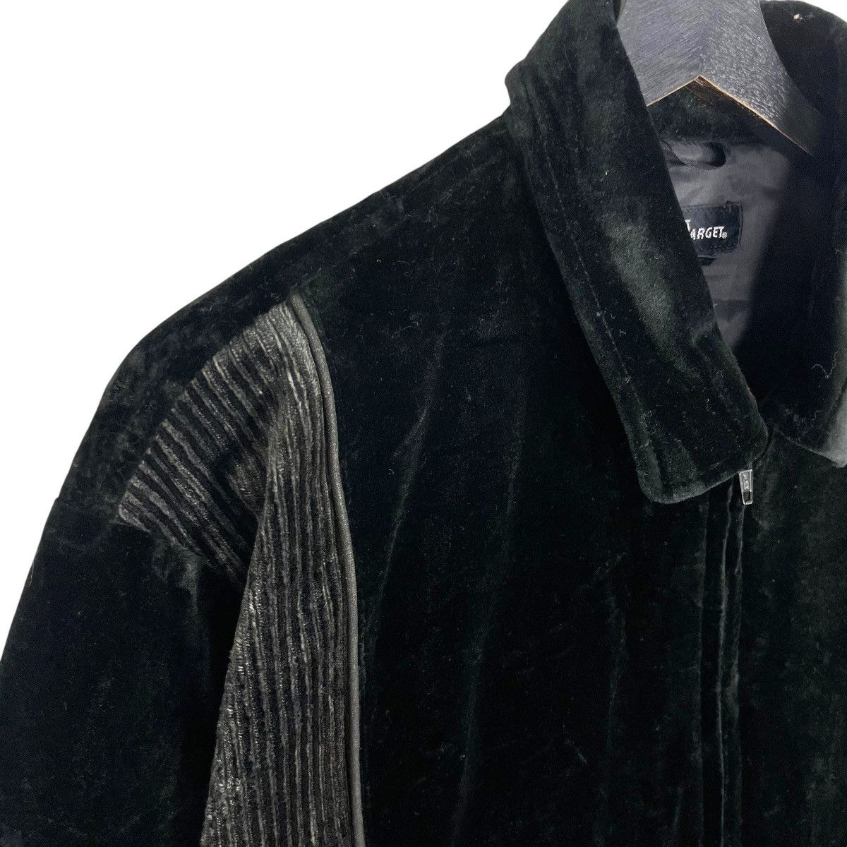 Japanese Brand Vintage Sing Target Japanese Brand Suede Black Jacket Size US M / EU 48-50 / 2 - 8 Thumbnail