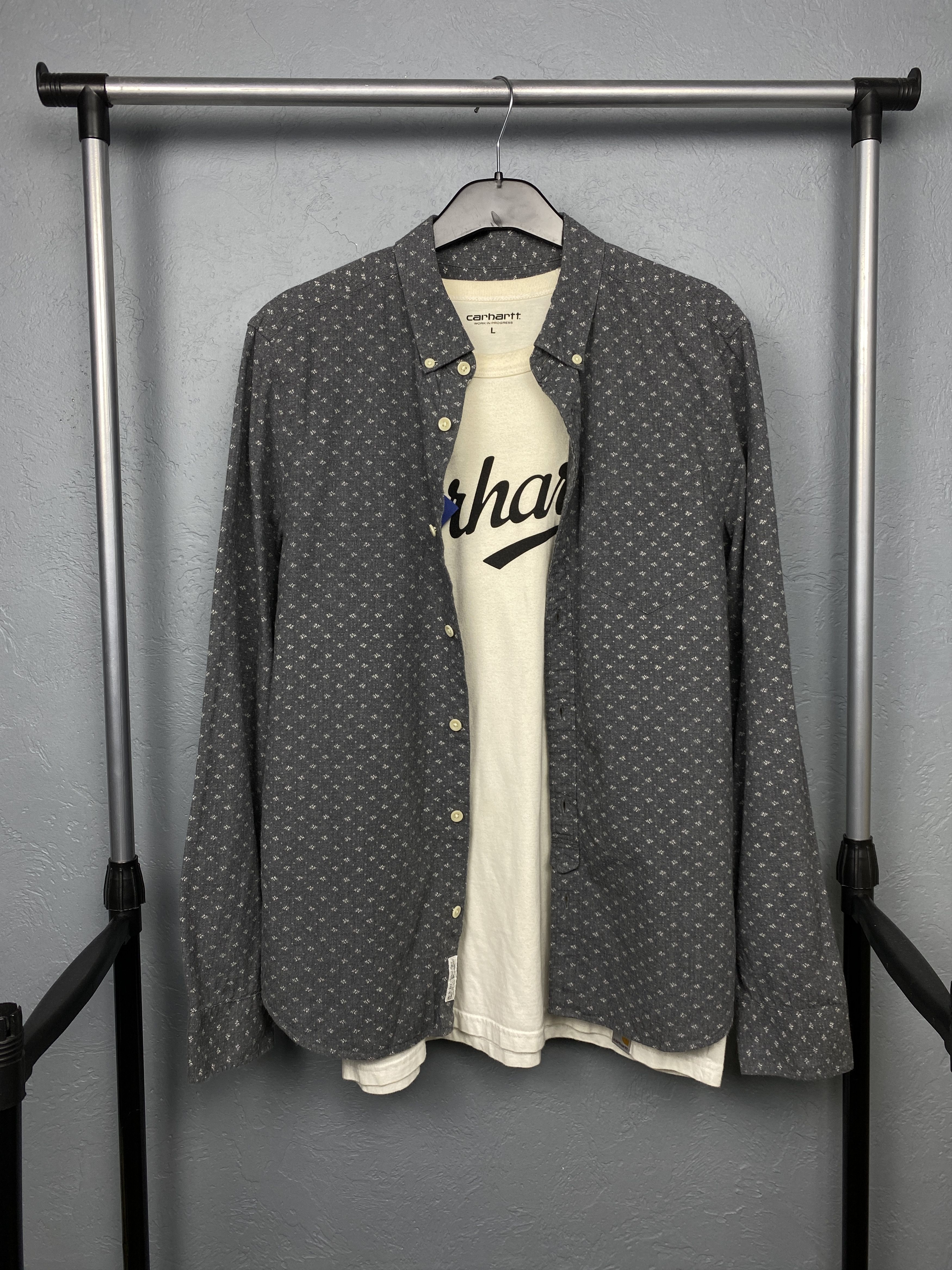 Allsaints × Vintage Allsaints Mens Sapporo Long Sleeve Shirt Size US M / EU 48-50 / 2 - 1 Thumbnail