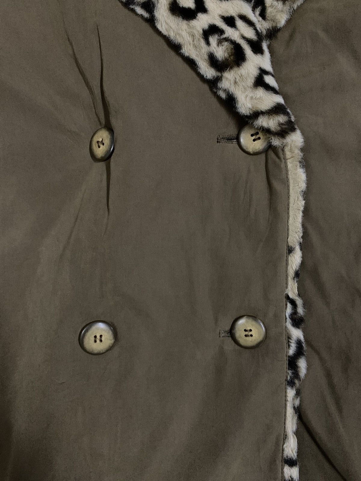 Other 4 Season of London Leopard Faux Fur Long Coat Size L / US 10 / IT 46 - 7 Thumbnail