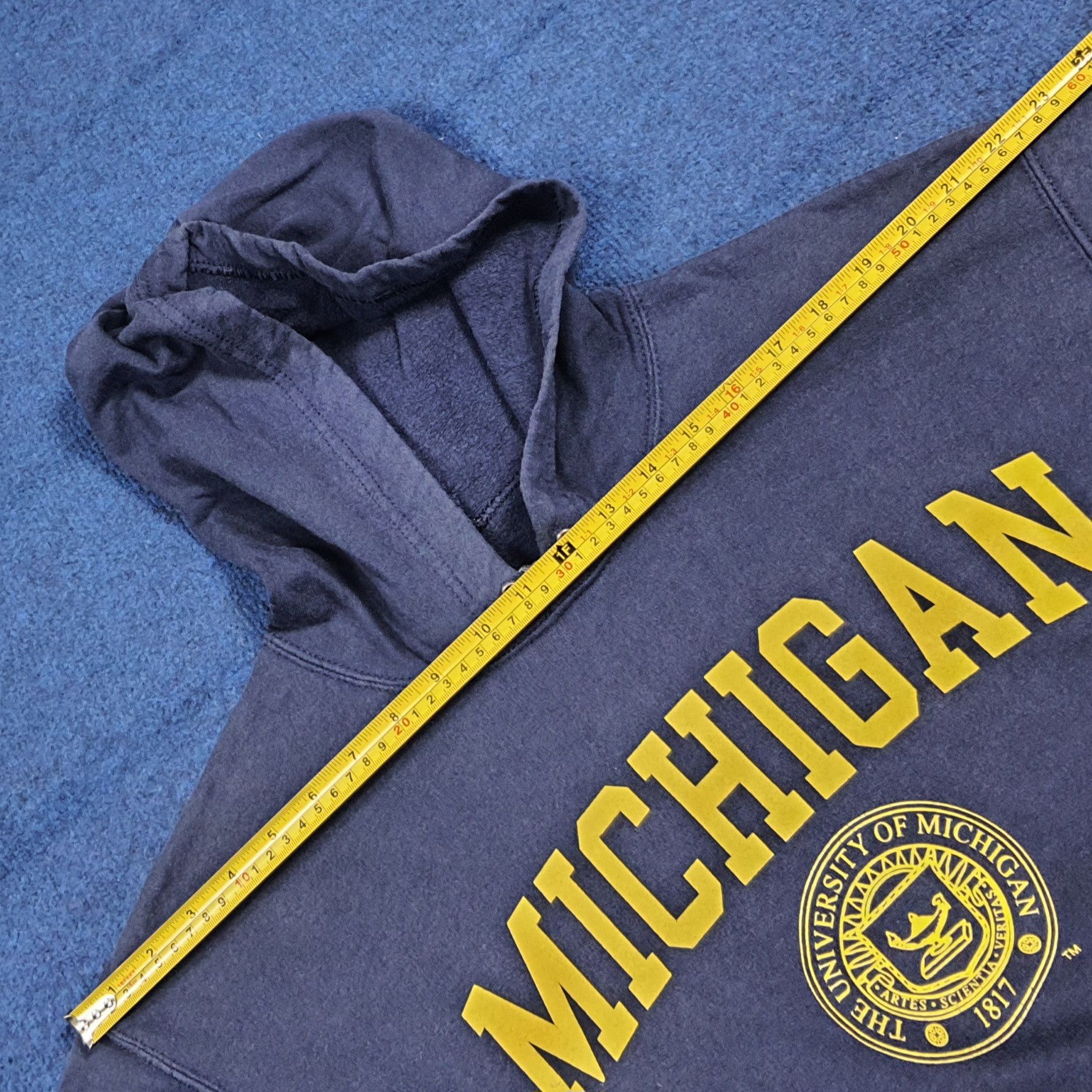 Vintage Vintage University of Michigan Hoodie C284N16 Size US L / EU 52-54 / 3 - 7 Thumbnail