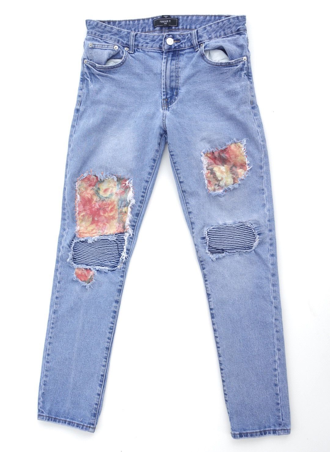 Vintage Grandma’s garden jeans Size US 31 - 1 Thumbnail