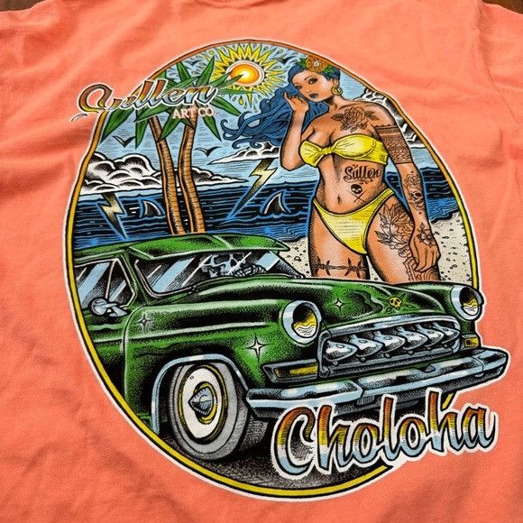Designer NEW SULLEN ART COLLECTIVE TROPIC THUNDER CHOLOHA CORAL T-SHI Size US M / EU 48-50 / 2 - 2 Thumbnail