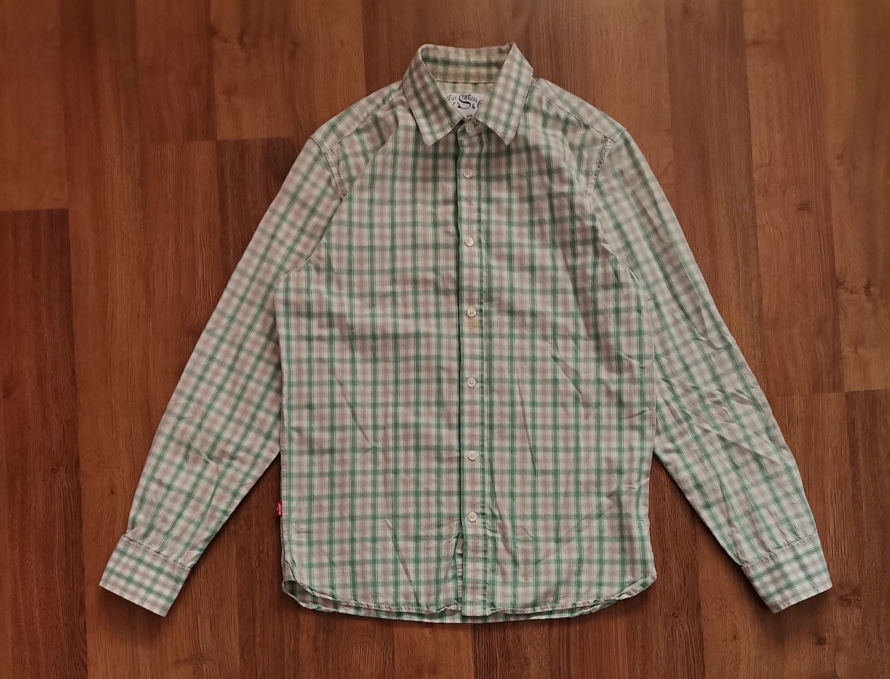 Levi's × Vintage Vintage Levi's Checkered Shirt Size US S / EU 44-46 / 1 - 1 Thumbnail