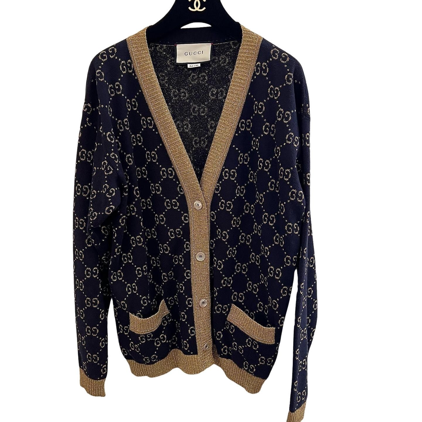 Gucci GUCCI by Tom Ford FW 2000 Sheer Silk Hook Cropped Cardigan 