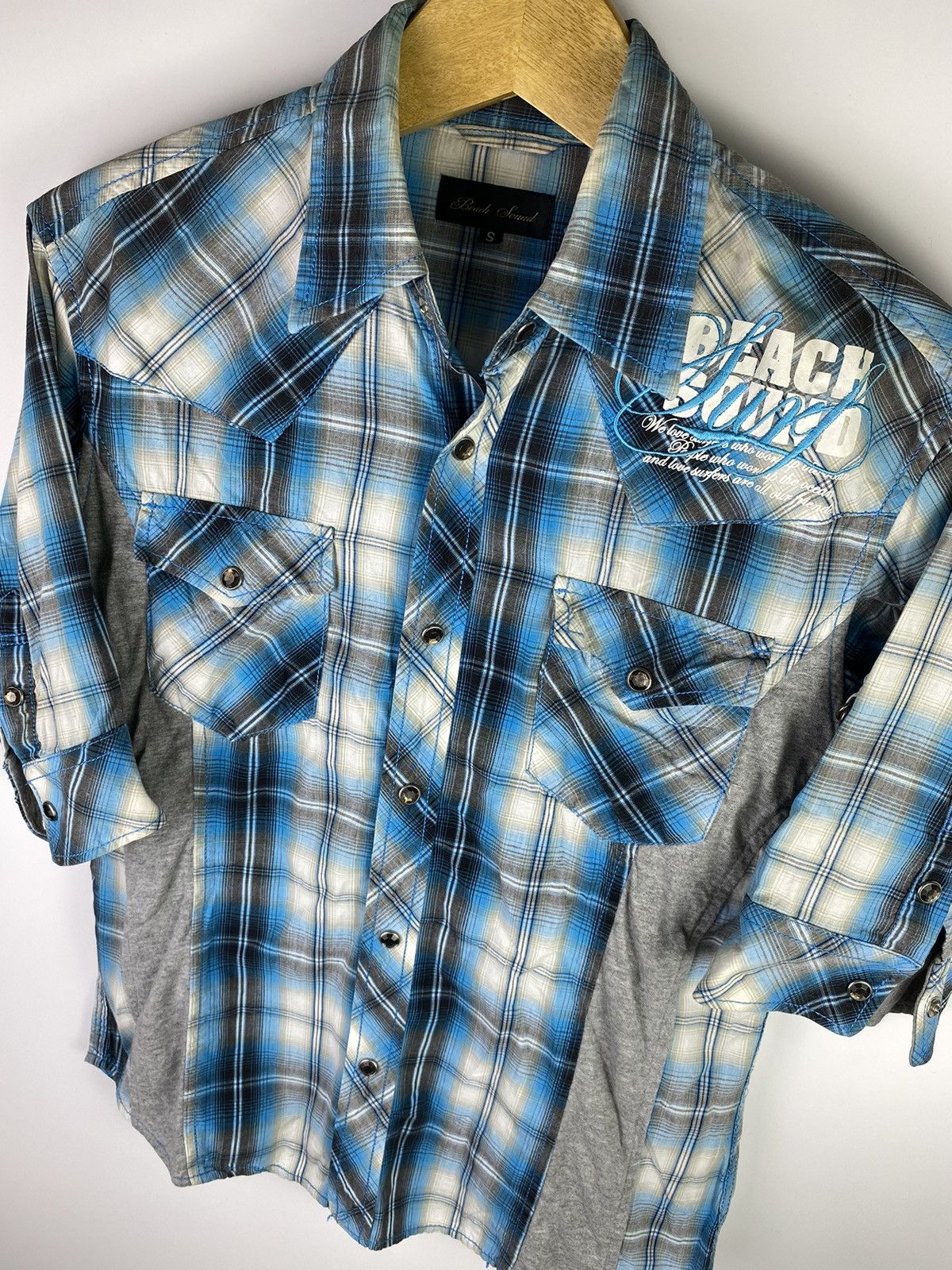 If Six Was Nine × Japanese Brand × Le Grande Bleu (L.G.B.) crazy gothic beach sound hybrid shirts japan Size US M / EU 48-50 / 2 - 3 Thumbnail
