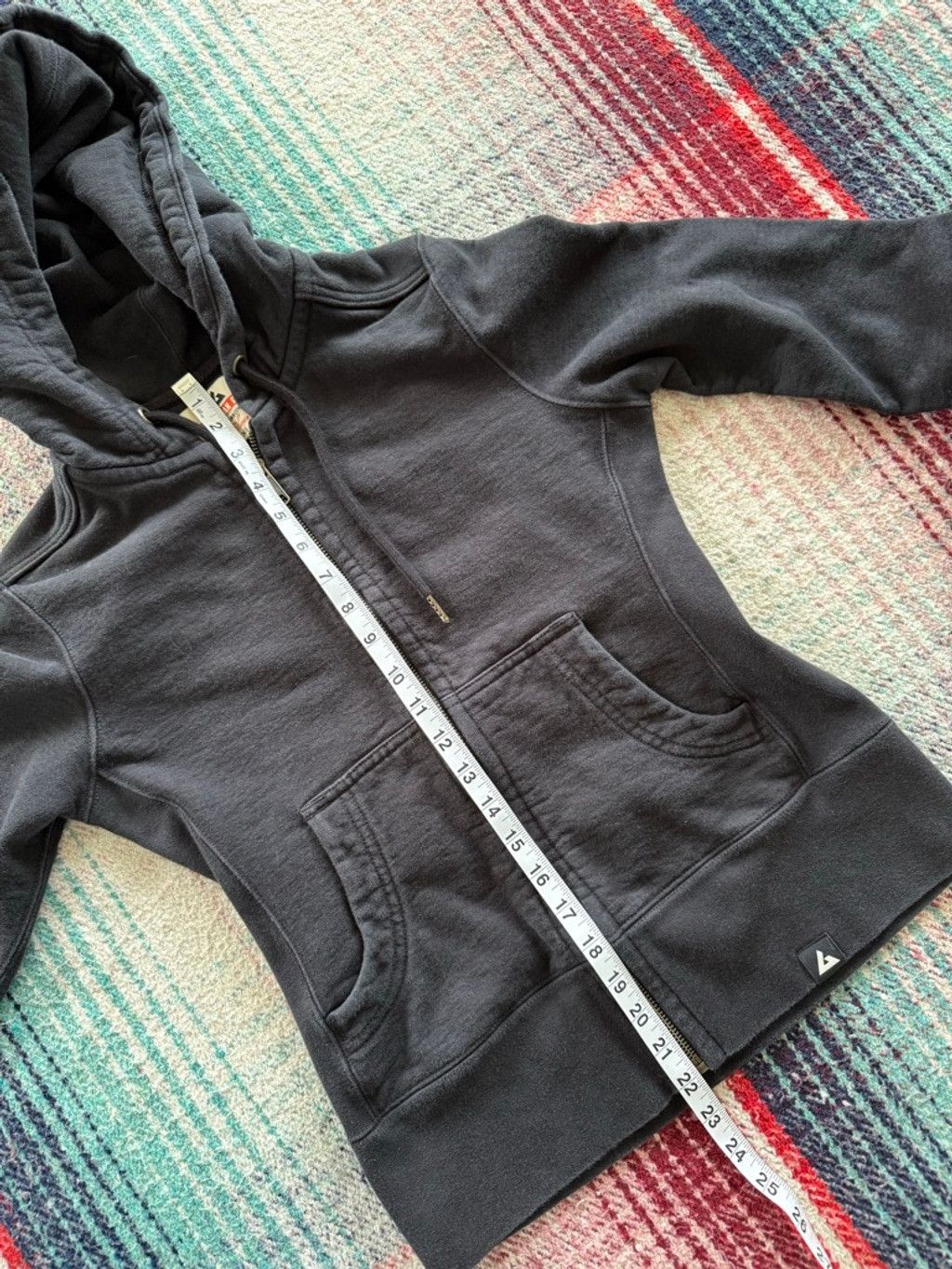 American Giant Women's AMERICAN GIANT Black Full-Zip Hoodie XS Size XS / US 0-2 / IT 36-38 - 6 Thumbnail