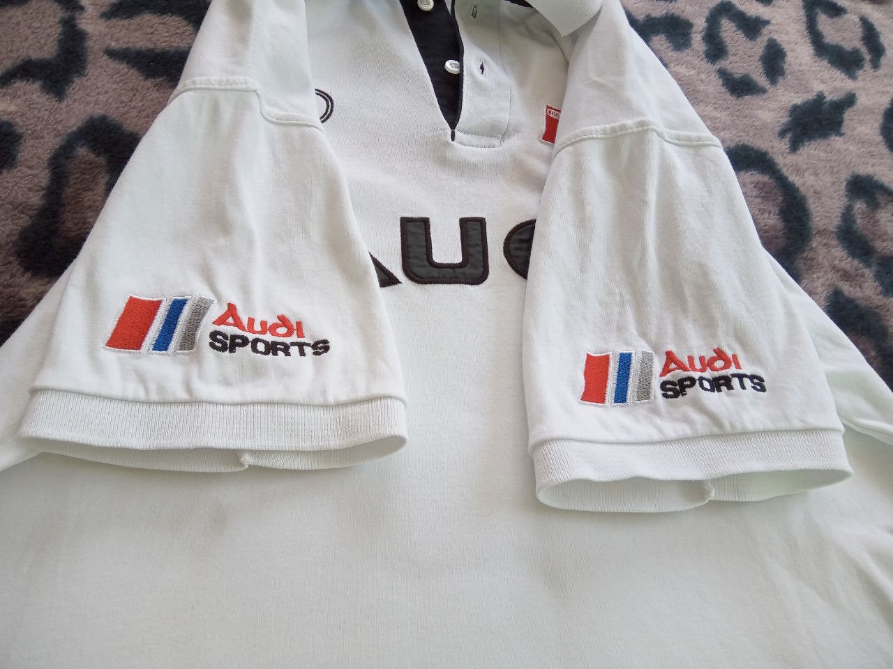 Audi Audi sport vintage racing polo t-shirt Size US XXL / EU 58 / 5 - 5 Thumbnail
