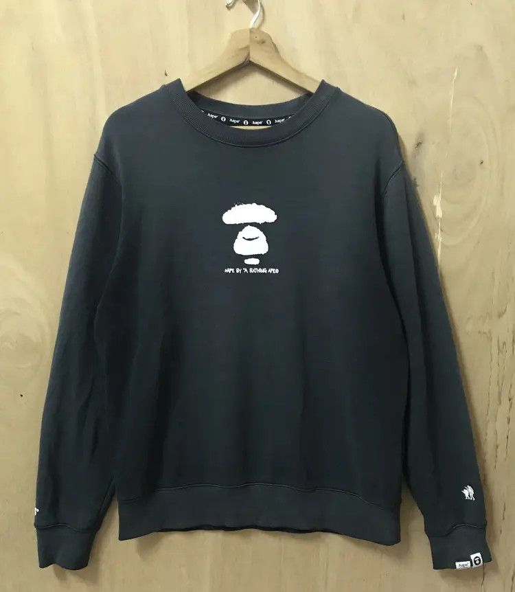 Aape Aape by A Bathing Ape x Apunvs Sun Faded Sweatshirts Size US L / EU 52-54 / 3 - 1 Thumbnail