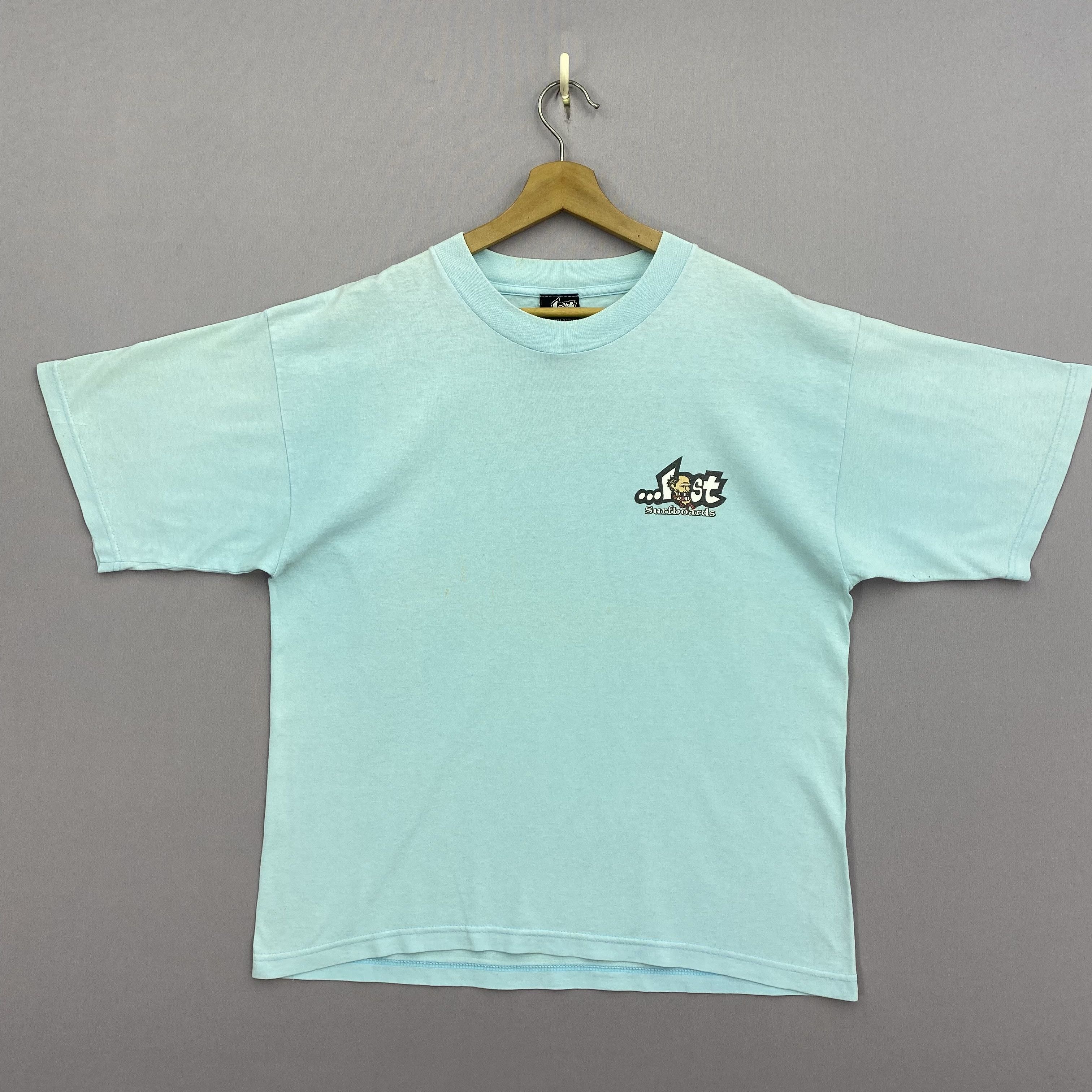 Vintage Vintage 90s Lost Enterprise T-Shirt Surfwear Nude Tee Size US L / EU 52-54 / 3 - 2 Thumbnail