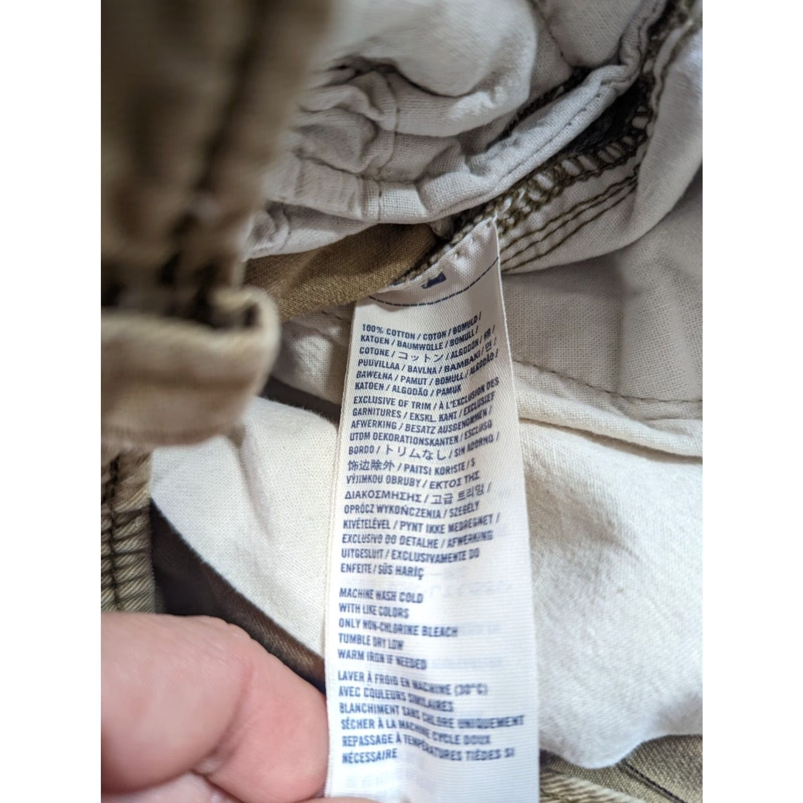 Abercrombie & Fitch VINTAGE Abercrombie & Fitch Cargo Shorts Men 32 Brown Heavy Cotton Canvas 10 in Inseam S4M Size US 34 / EU 50 - 5 Thumbnail