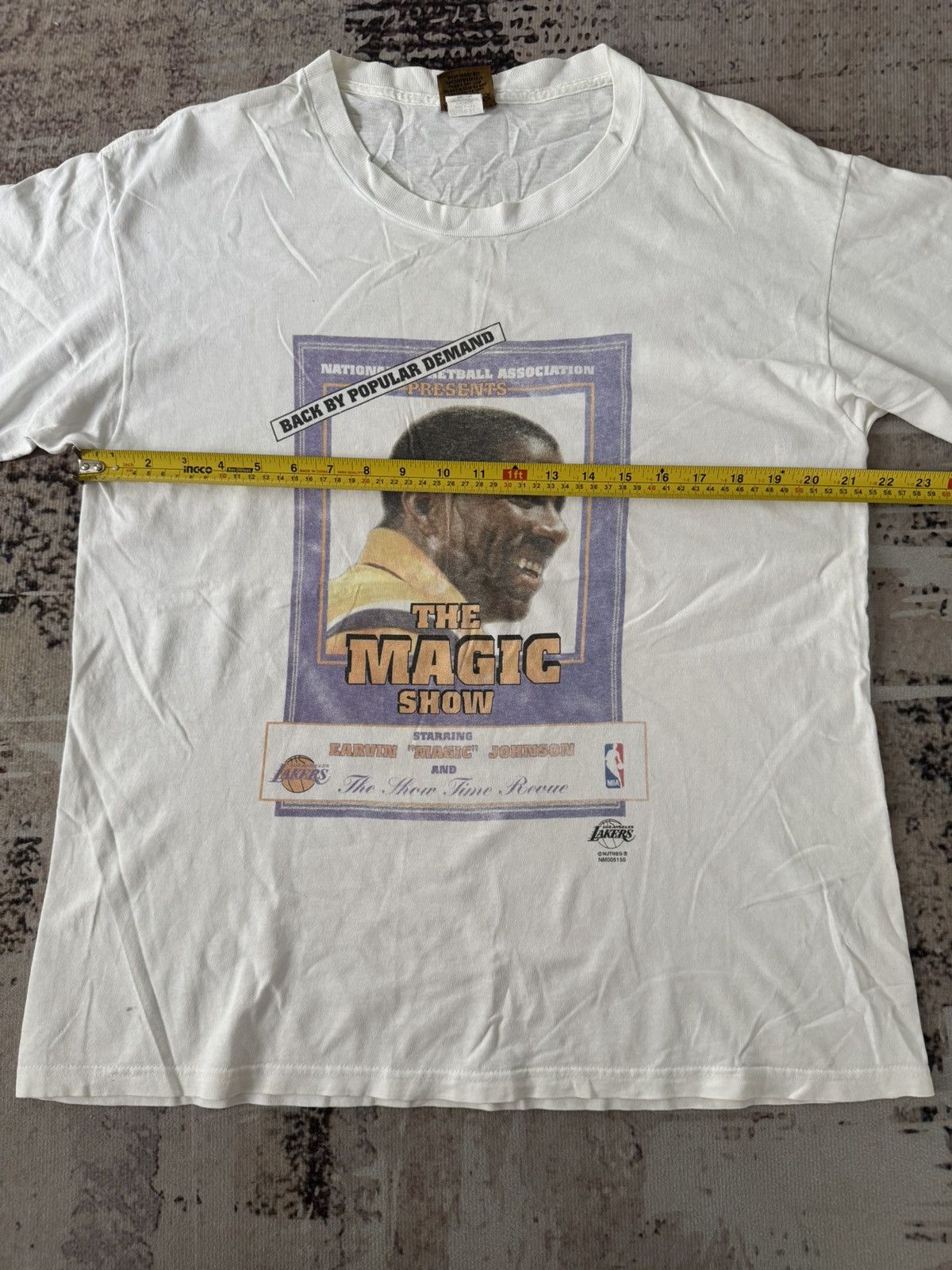 Nutmeg vintage MAGIC JOHNSON -lakers NBA Size US L / EU 52-54 / 3 - 8 Thumbnail