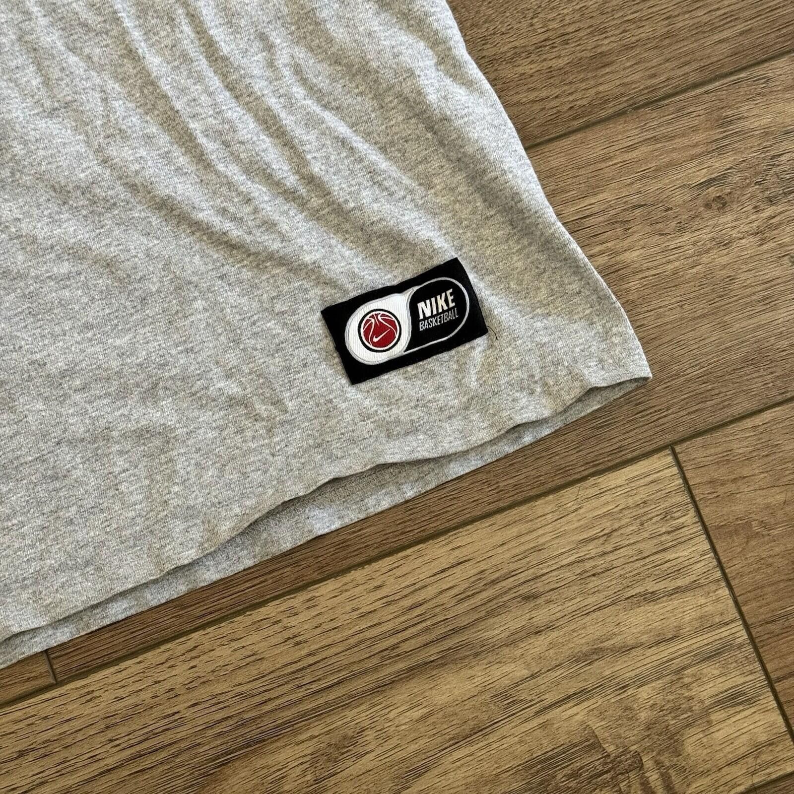 Nike Vintage 90s Nike Basketball Center Swoosh Check Shirt XL Size US XL / EU 56 / 4 - 2 Thumbnail
