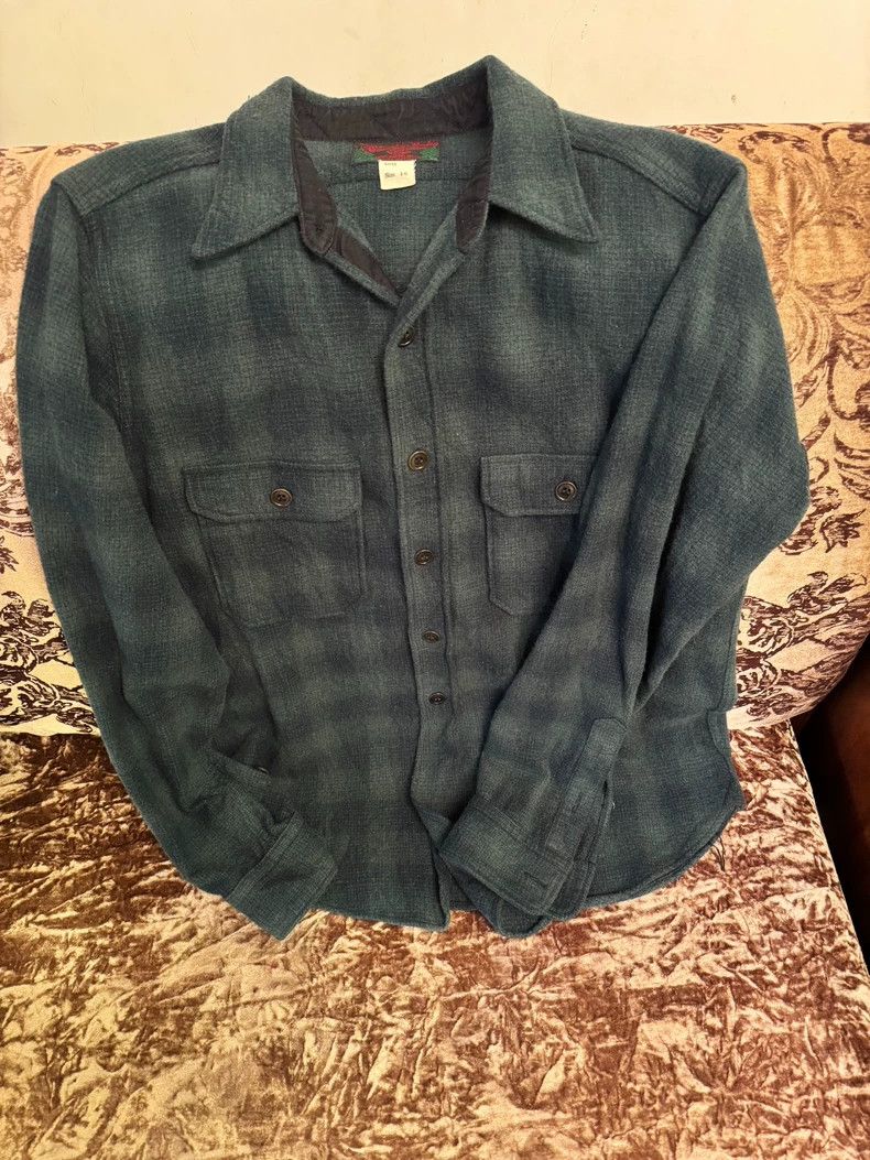 Freewheelers Freewheelers size 15 Great Lakes heavy green plaid wool h Size US S / EU 44-46 / 1 - 1 Thumbnail