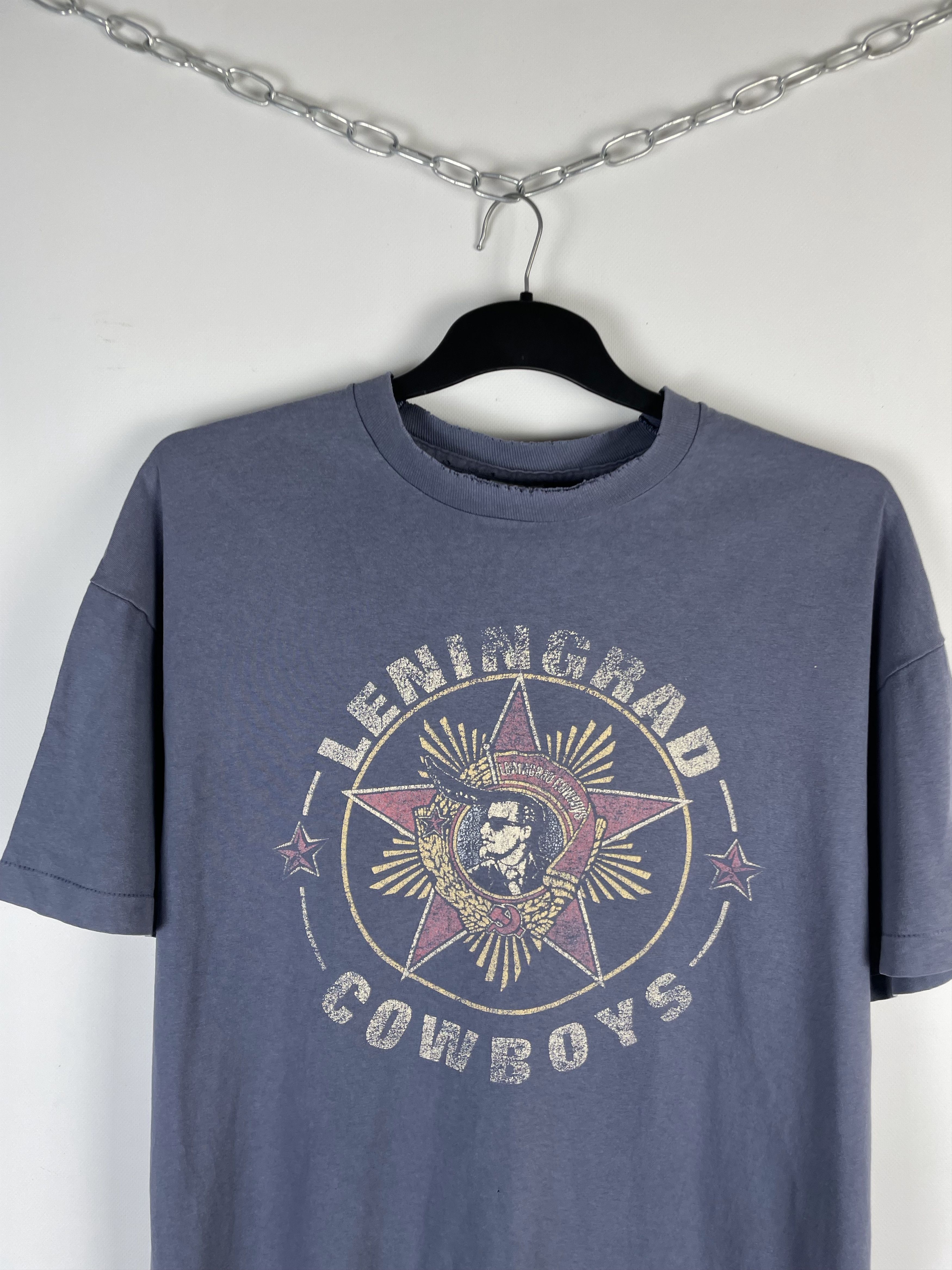 Band Tees Vintage 1995 Leningrad Cowboys Tee Size US XL / EU 56 / 4 - 3 Thumbnail