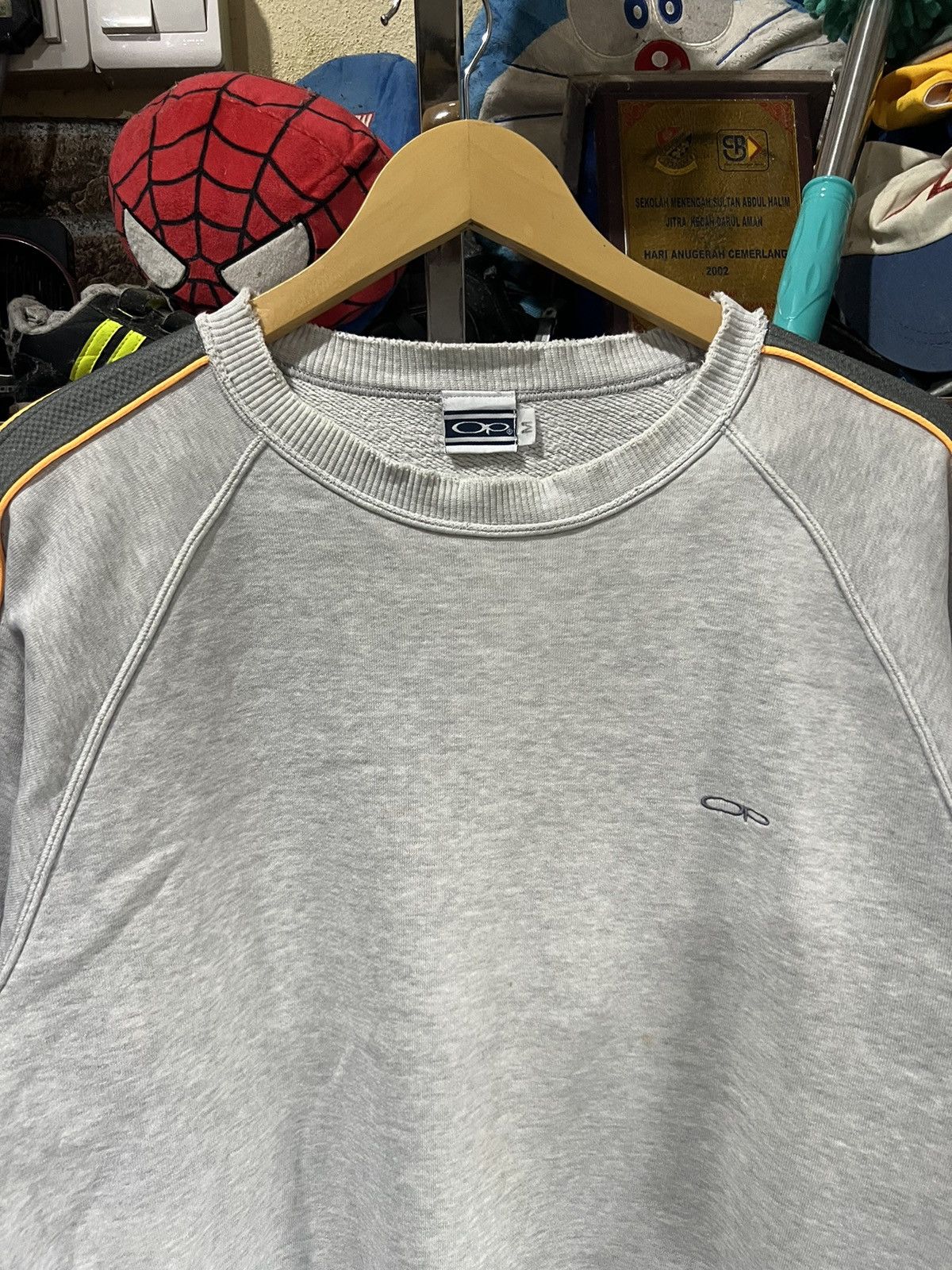 Ocean Pacific 🔥Distressed Ocean Pacific Side Stripe Sweatshirt Size US M / EU 48-50 / 2 - 4 Thumbnail