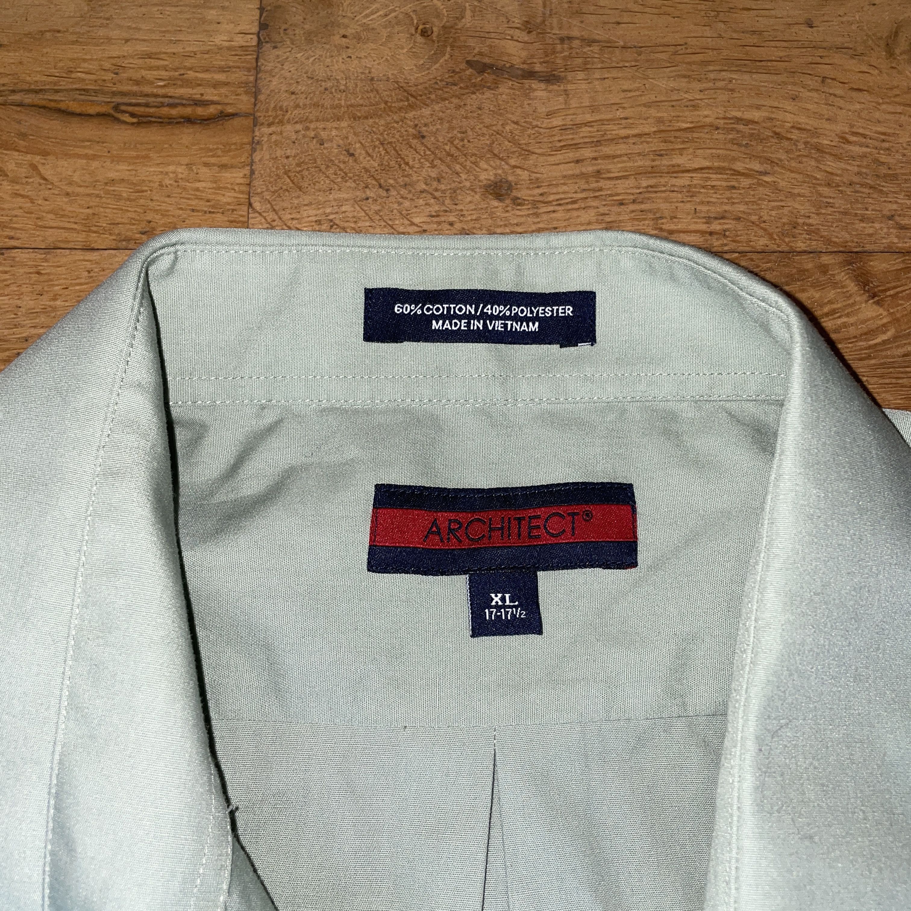 Architect × Vintage Architect Men's Elegant Dress Shirt Summer Size Xl Size US XL / EU 56 / 4 - 2 Thumbnail