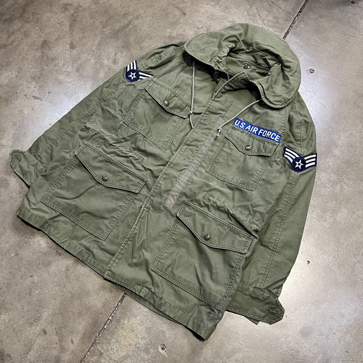Vintage Vintage 60s Air Force Military Jacket OG 107 M-65 Utility Size US S / EU 44-46 / 1 - 2 Thumbnail