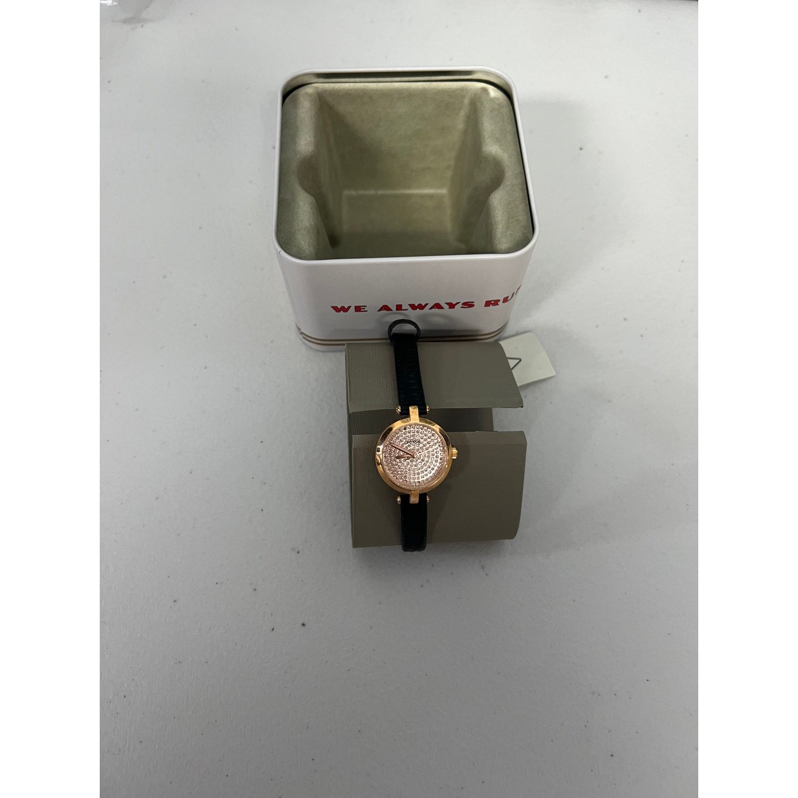 Fossil Fossil BQ3562 Kerrigan Mini Three-Hand Black Leather Watch Size ONE SIZE - 2 Thumbnail