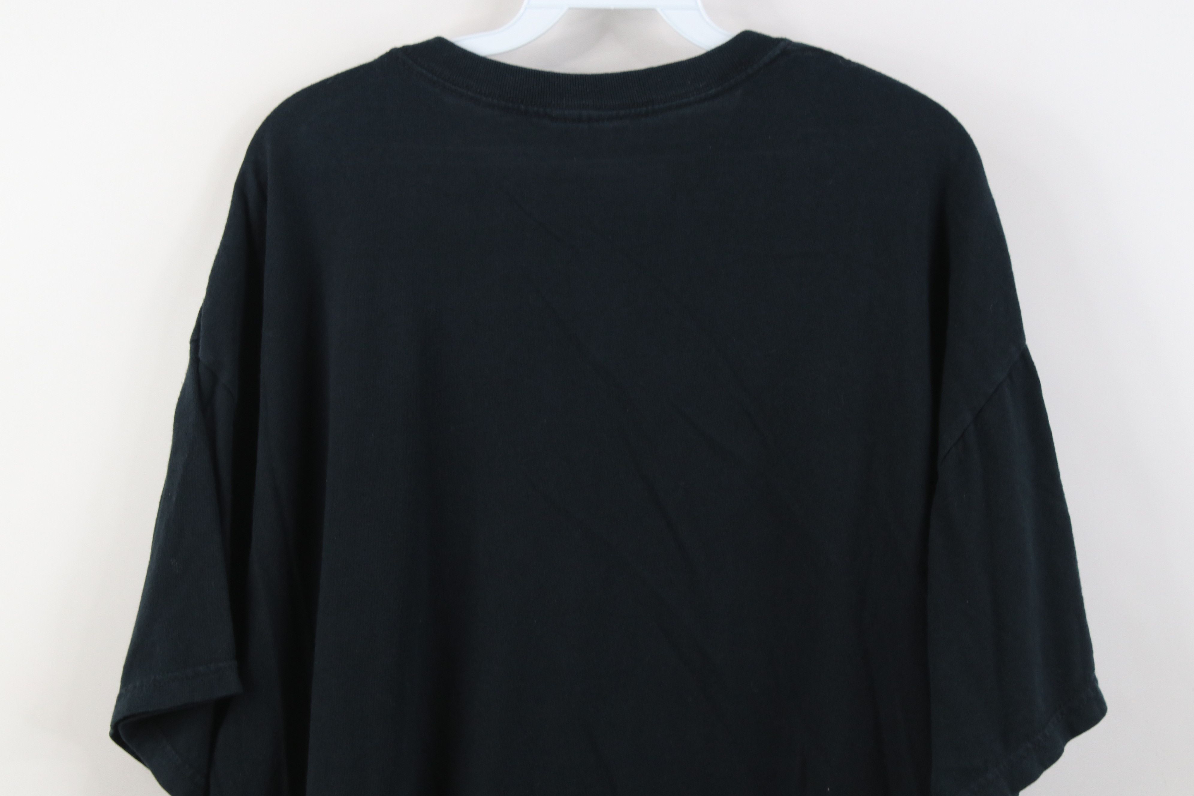 Vintage Vintage 90s Y2K Streetwear Blank Short Sleeve T-Shirt Black Size US XL / EU 56 / 4 - 15 Thumbnail