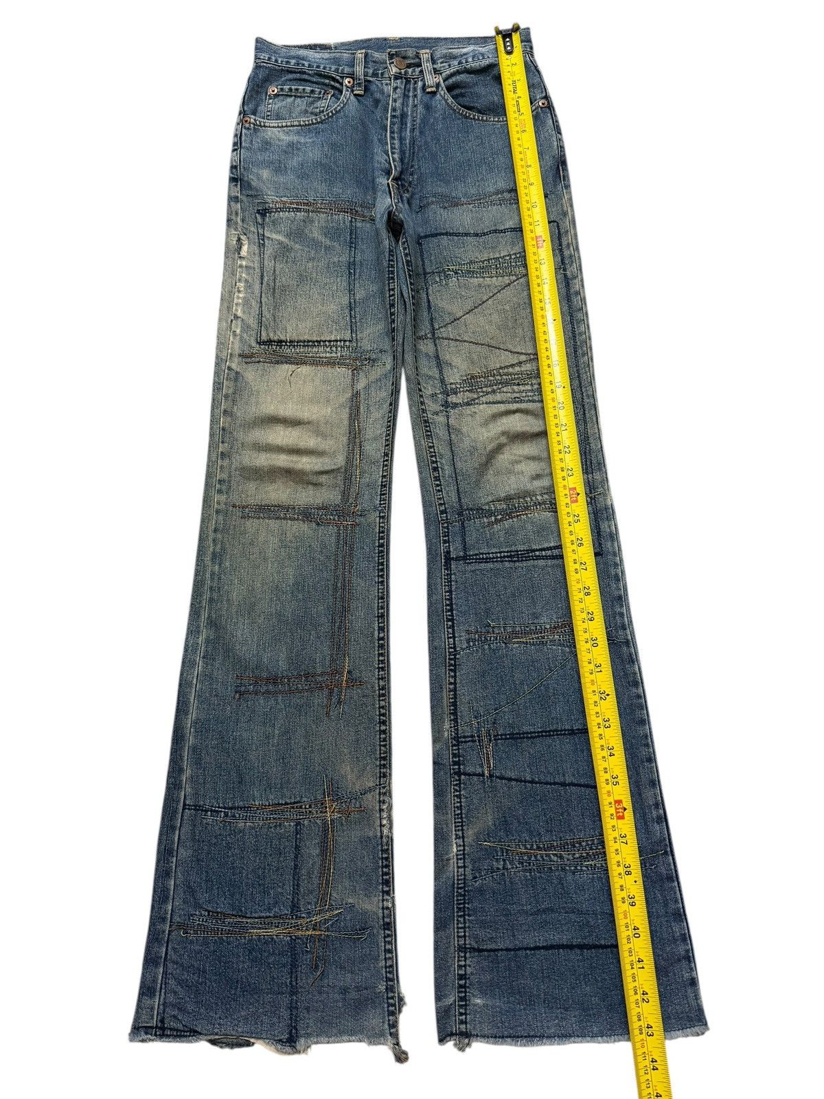 Hysteric Glamour Vintage Hysteric Glamour Multicolour Stitch Patchwork Flare Size 27" / US 4 / IT 40 - 11 Thumbnail