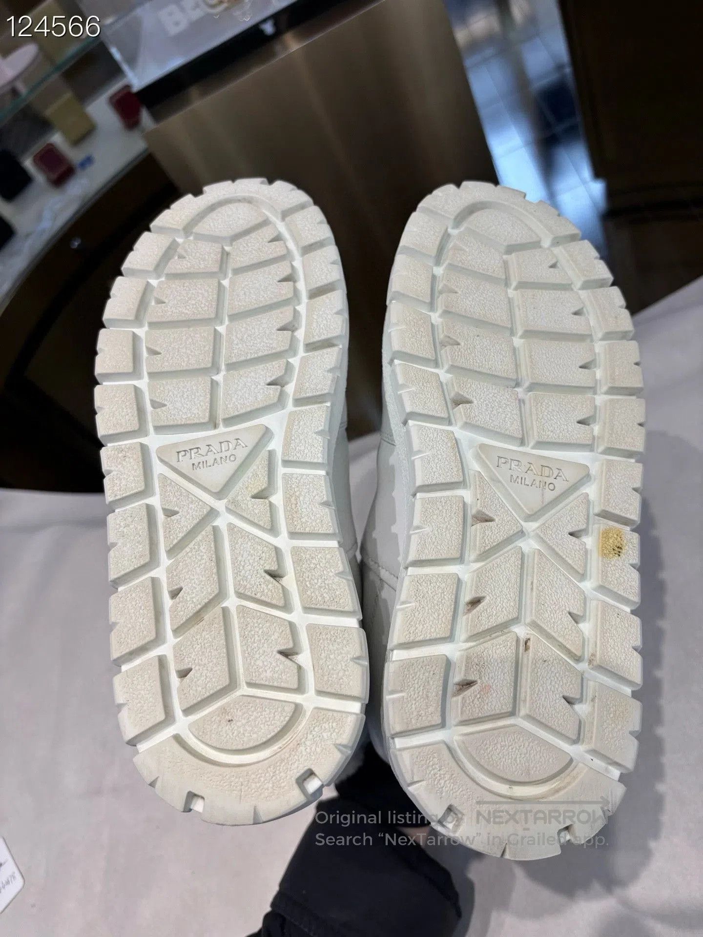 Prada Prada White High. Size US 5.5 / IT 35.5 - 7 Thumbnail