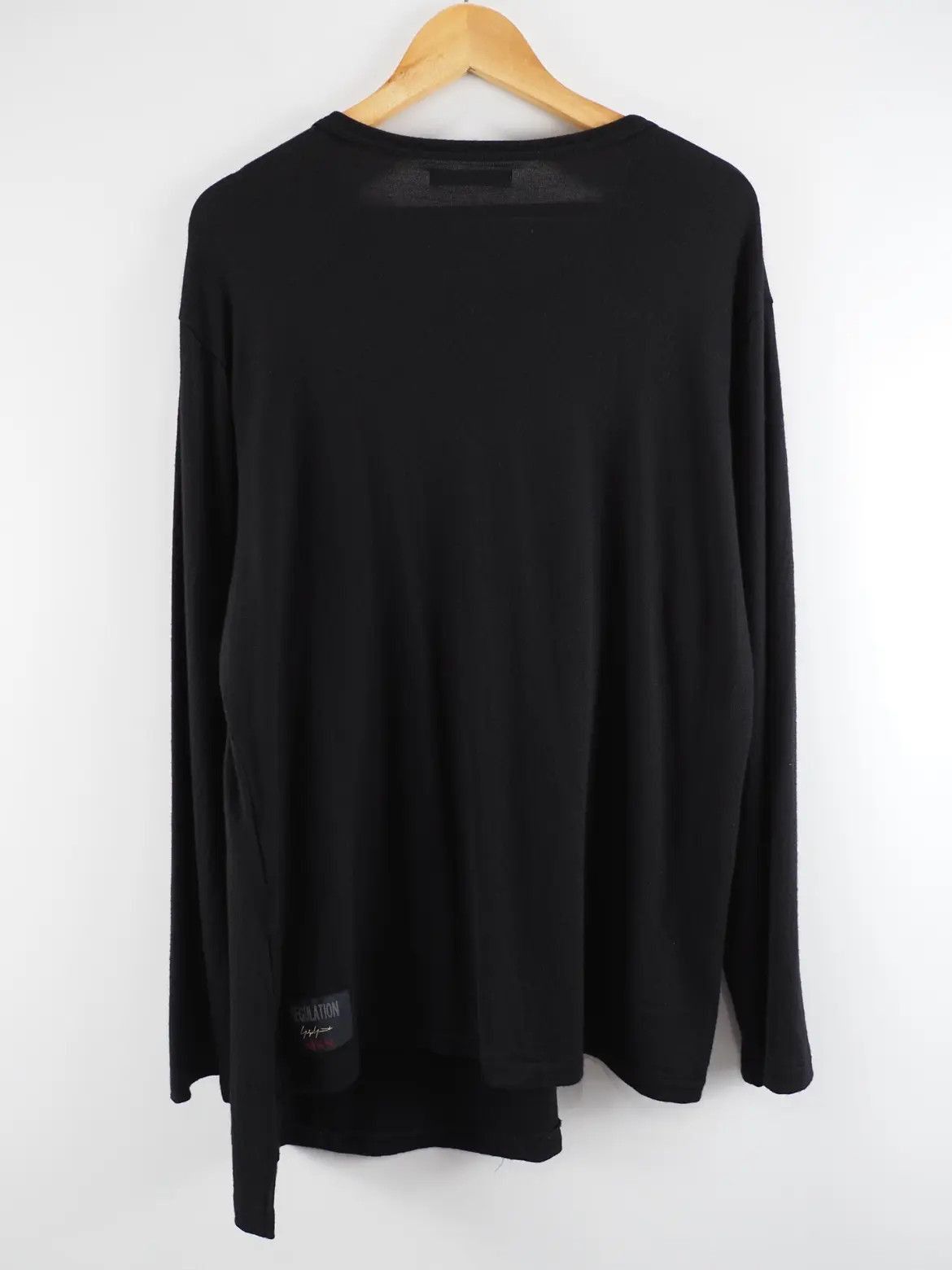 Yohji Yamamoto Yohji Yamamoto 18AW Uneveness Wool Knitwear Size US L / EU 52-54 / 3 - 3 Thumbnail