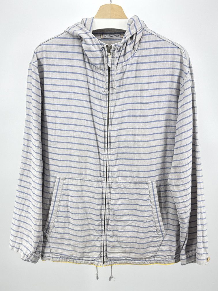 45rpm Linen Hooded Jacket Size US M / EU 48-50 / 2 - 1 Thumbnail