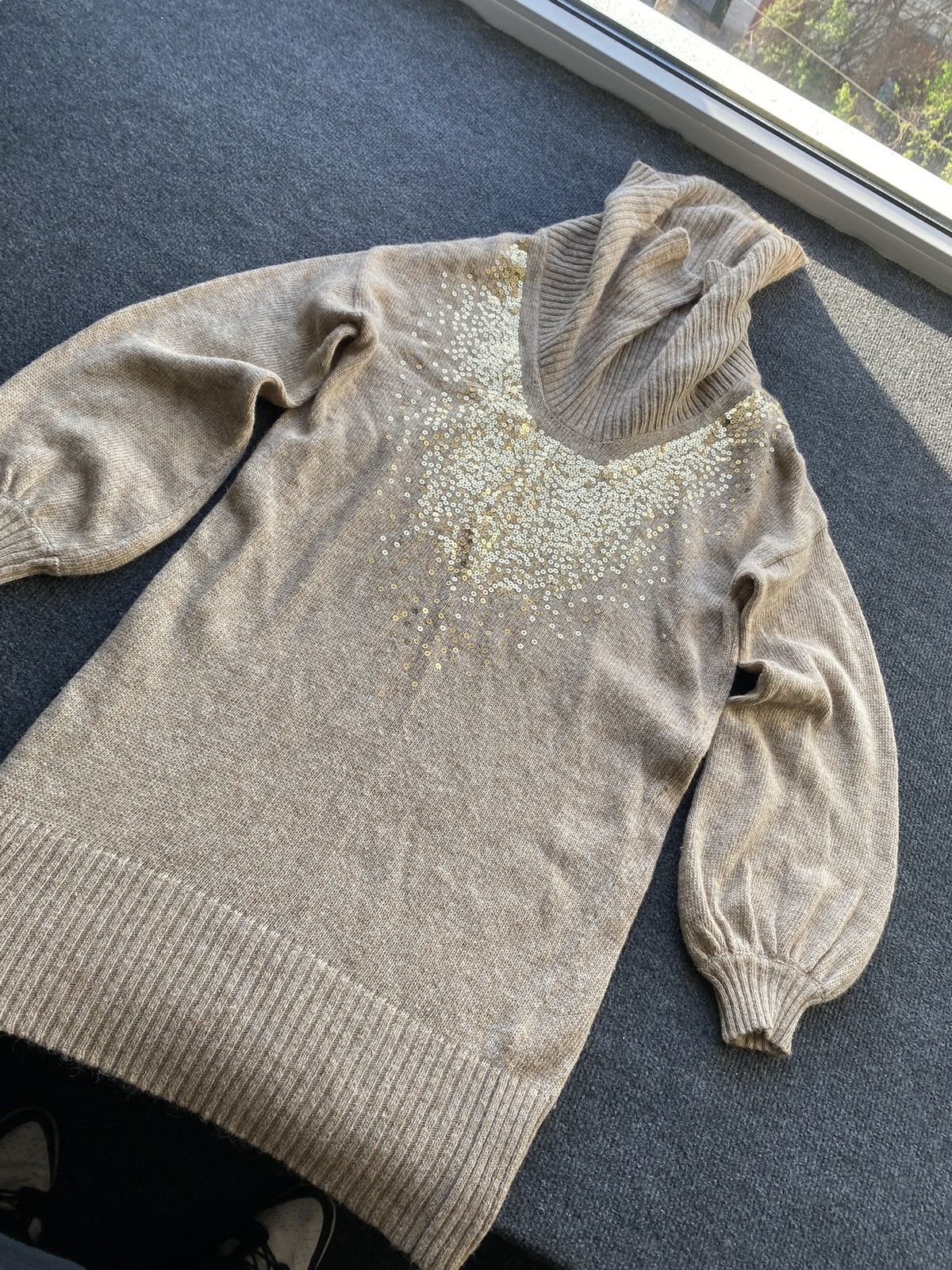 Other 🔥Japanese Spiral Spice sweater tunic beige women l/xl size Size L / US 10 / IT 46 - 17 Thumbnail
